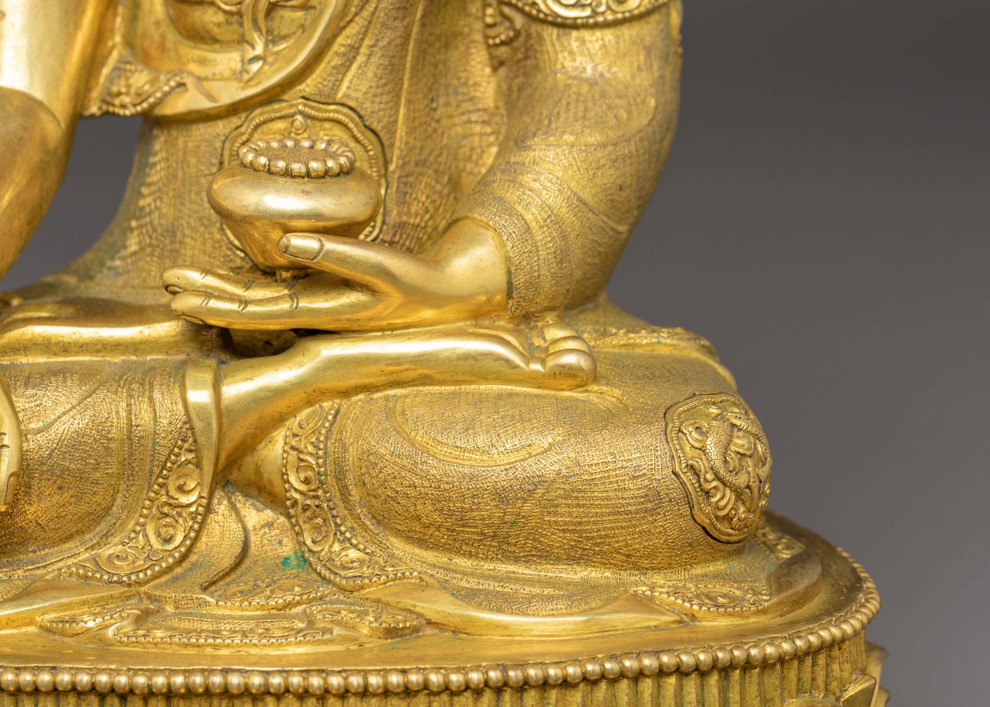 Shakyamuni Buddha Copper Body Statue | Historical Gautama Buddha