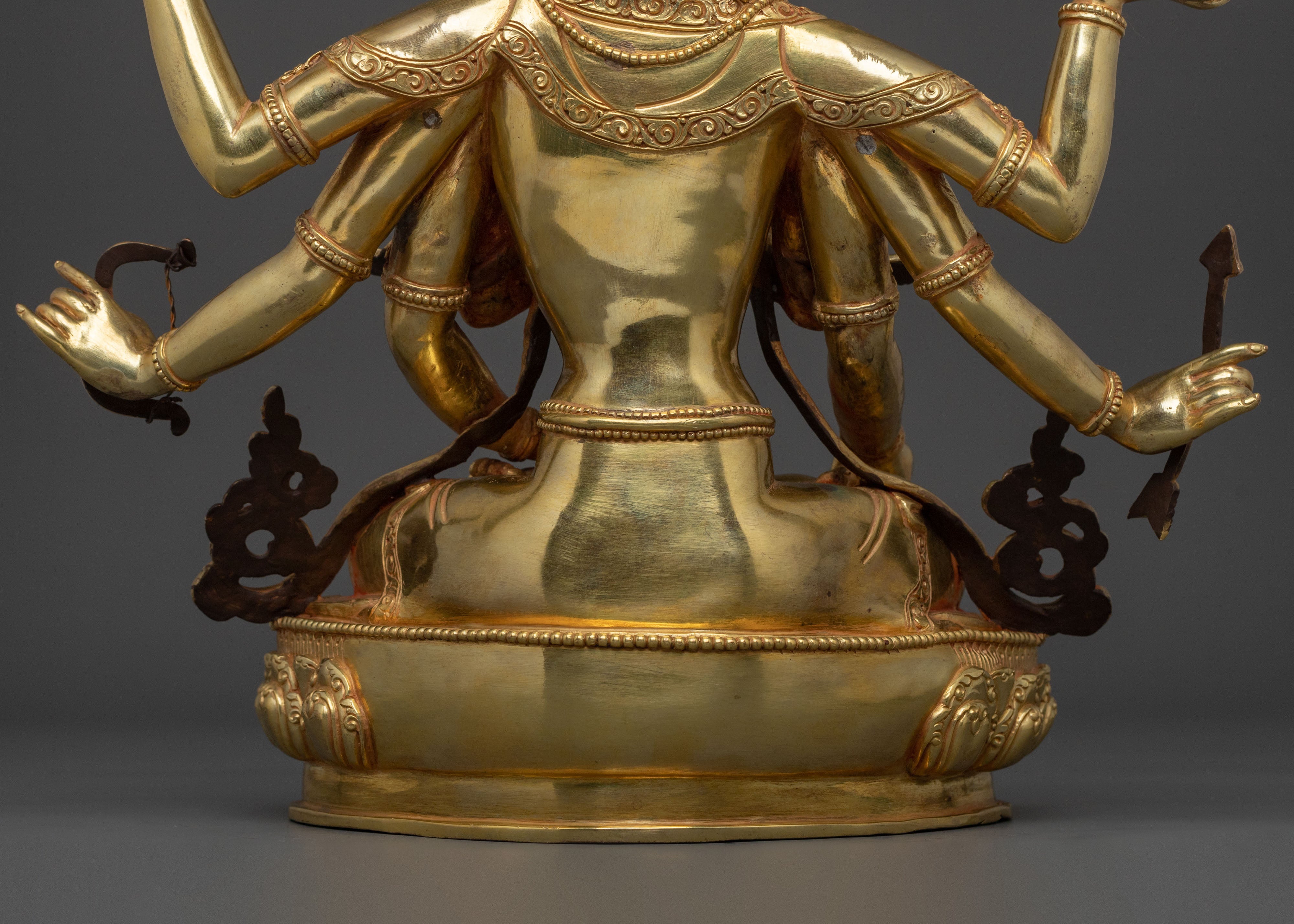 Namgyalma Buddhist Deity Statue | 24K Gold Gilded Sacred Sculpture