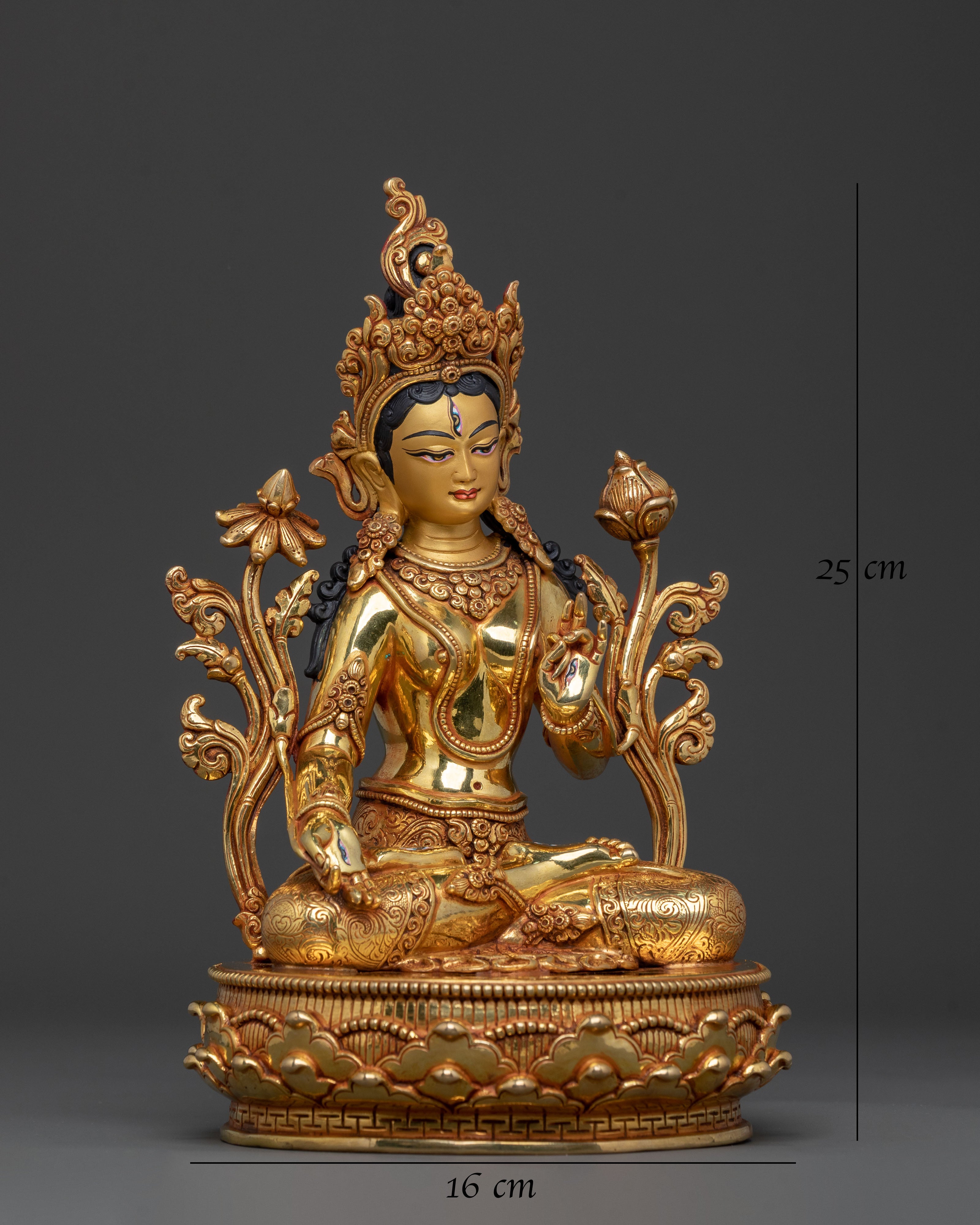 White Tara Healing Grace Statue | Spiritual Figurine