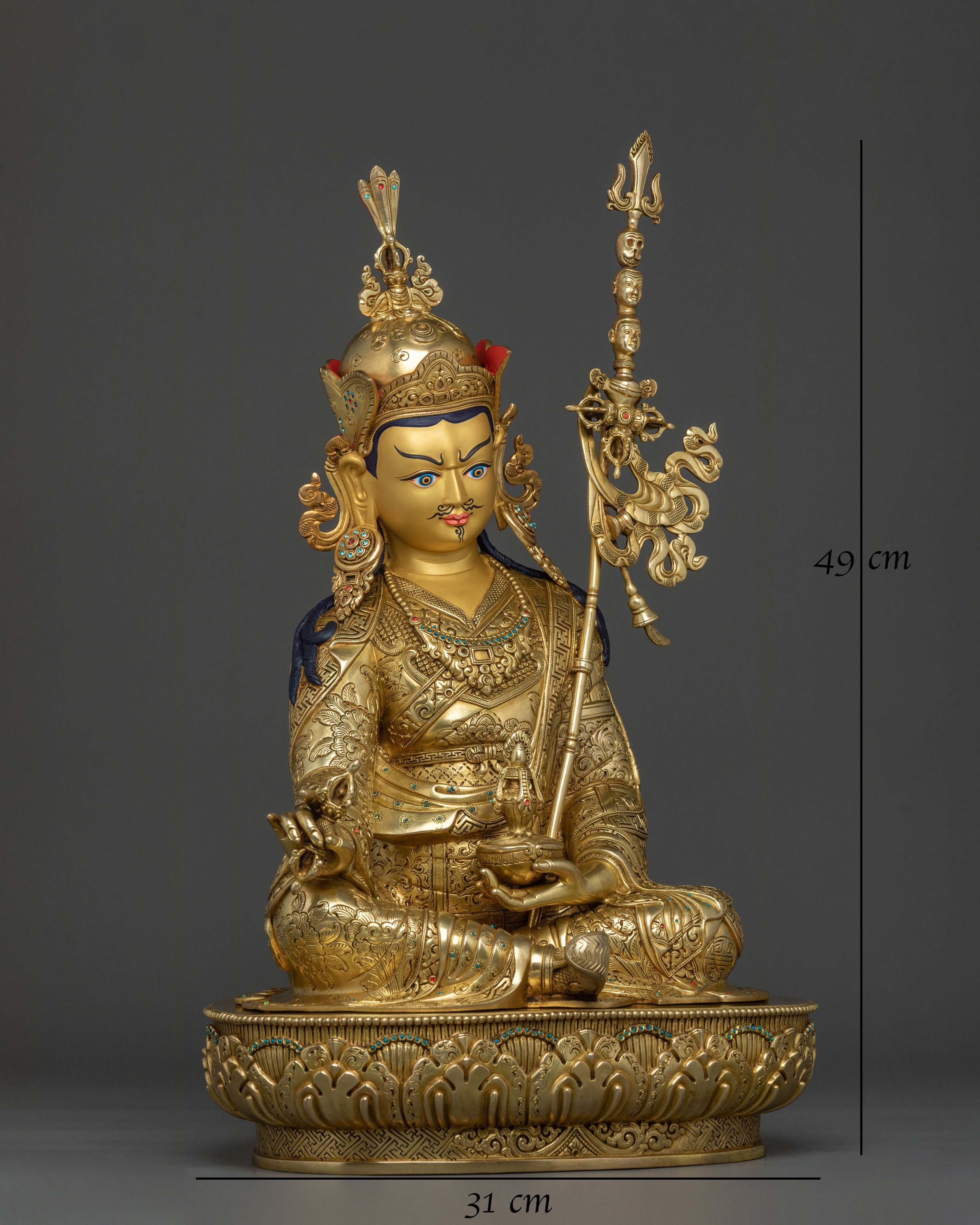 Guru Rinpoche Statue | Exquisite Buddhist Home Decor
