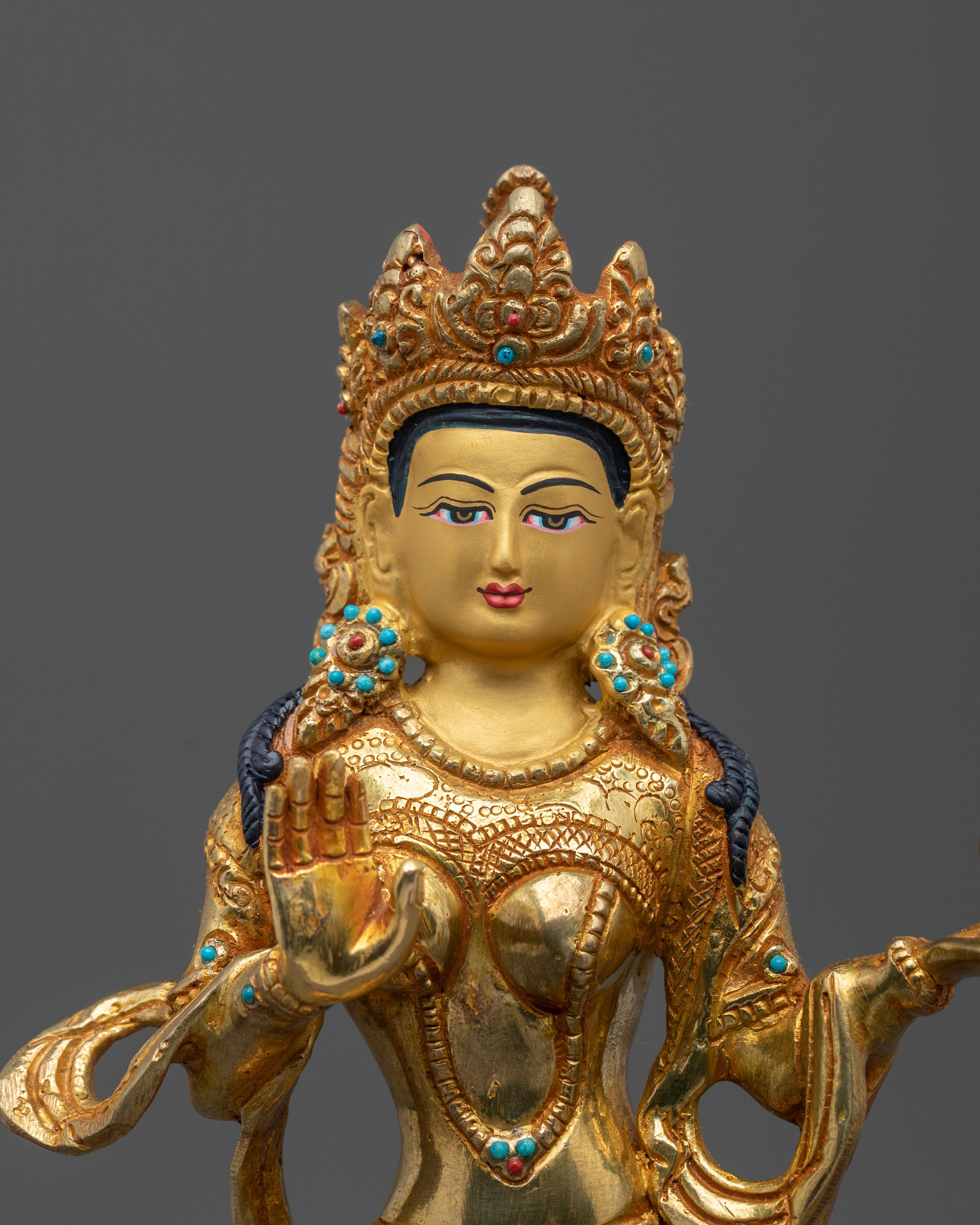 Yeshe Tsogyal and Mandarva Statue Set | Home Decor