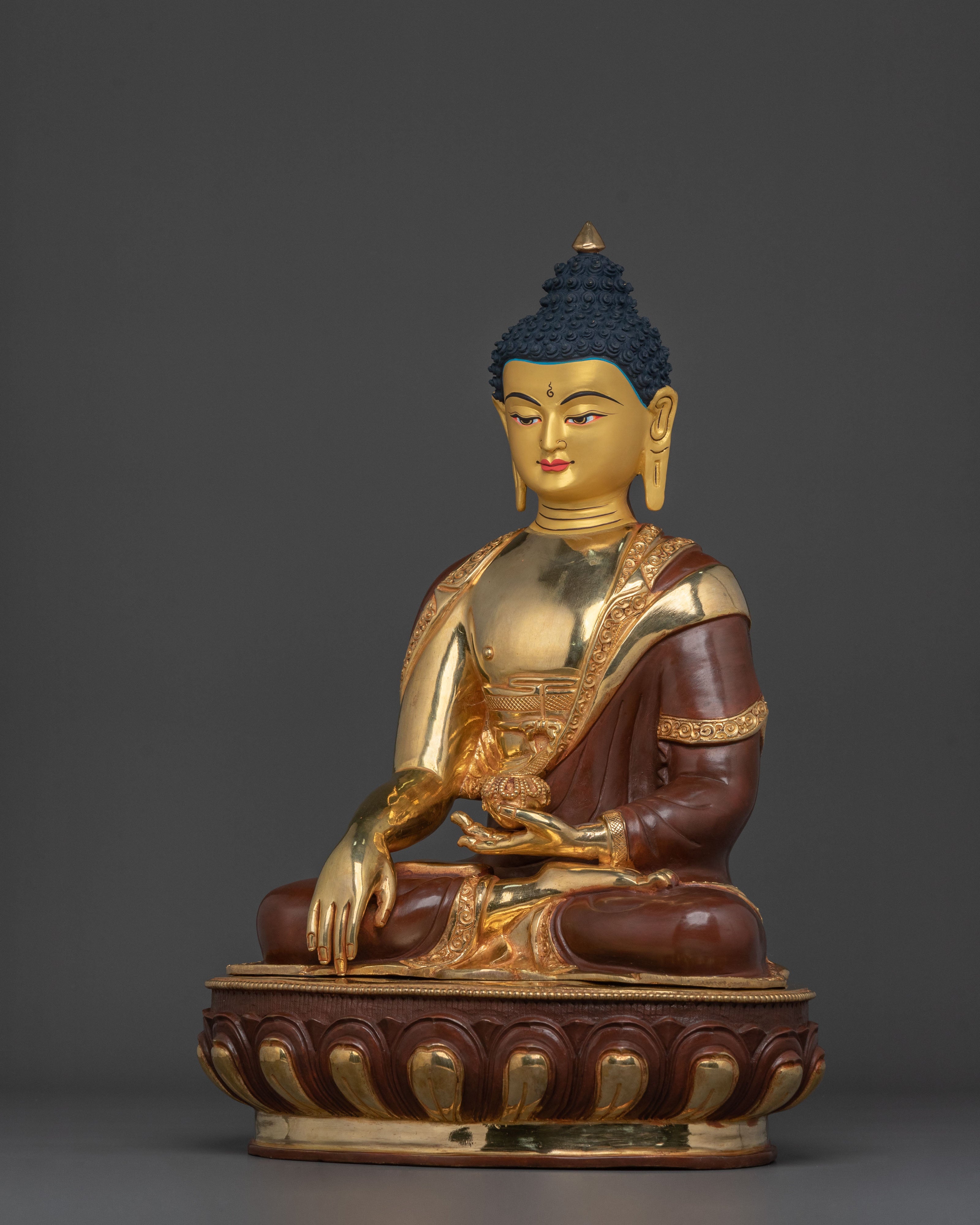 Hand-Carved Shakyamuni Buddha Statue | Home Decor