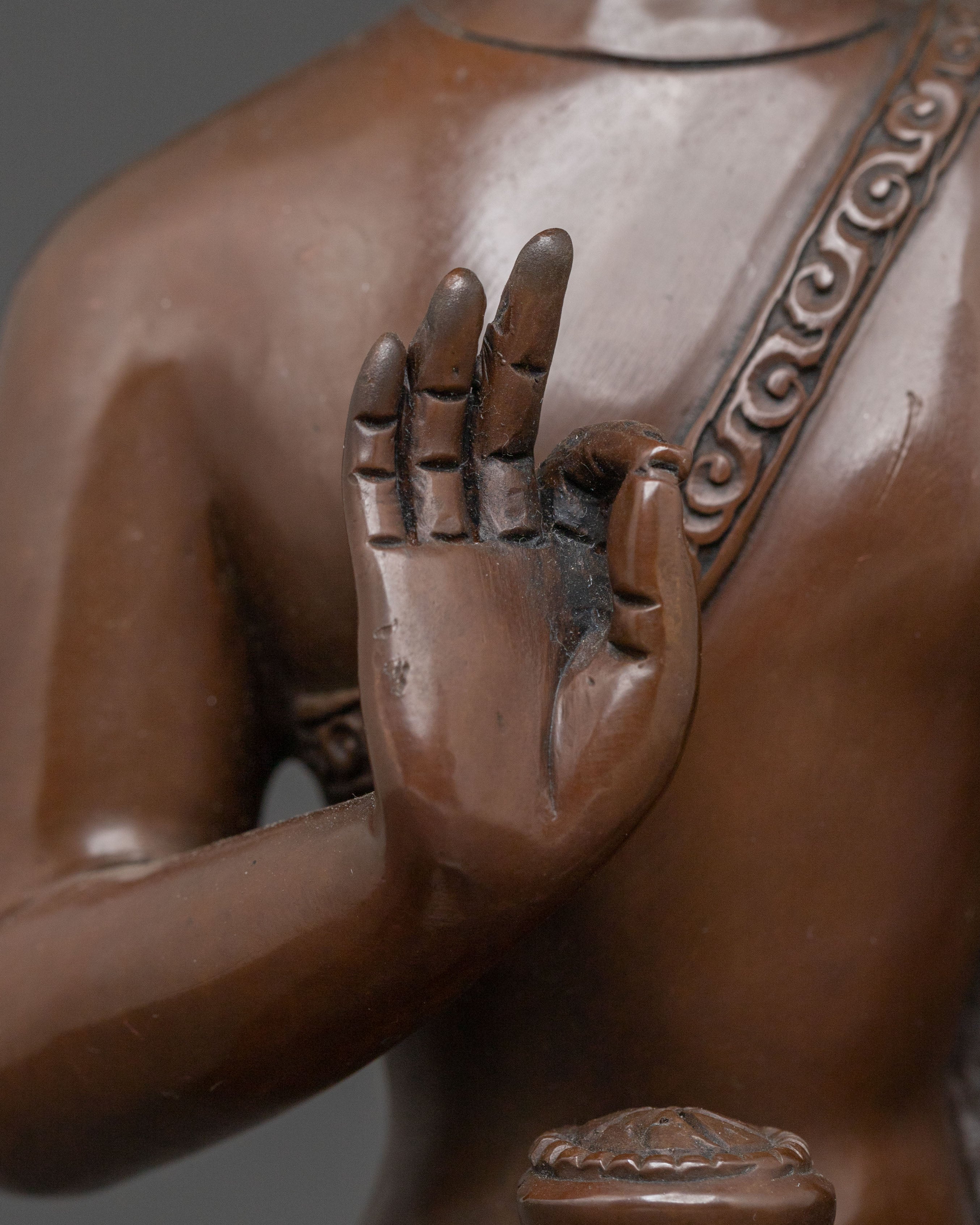Amogasiddhi Sacred Figurine | Sacred Himalayan Art