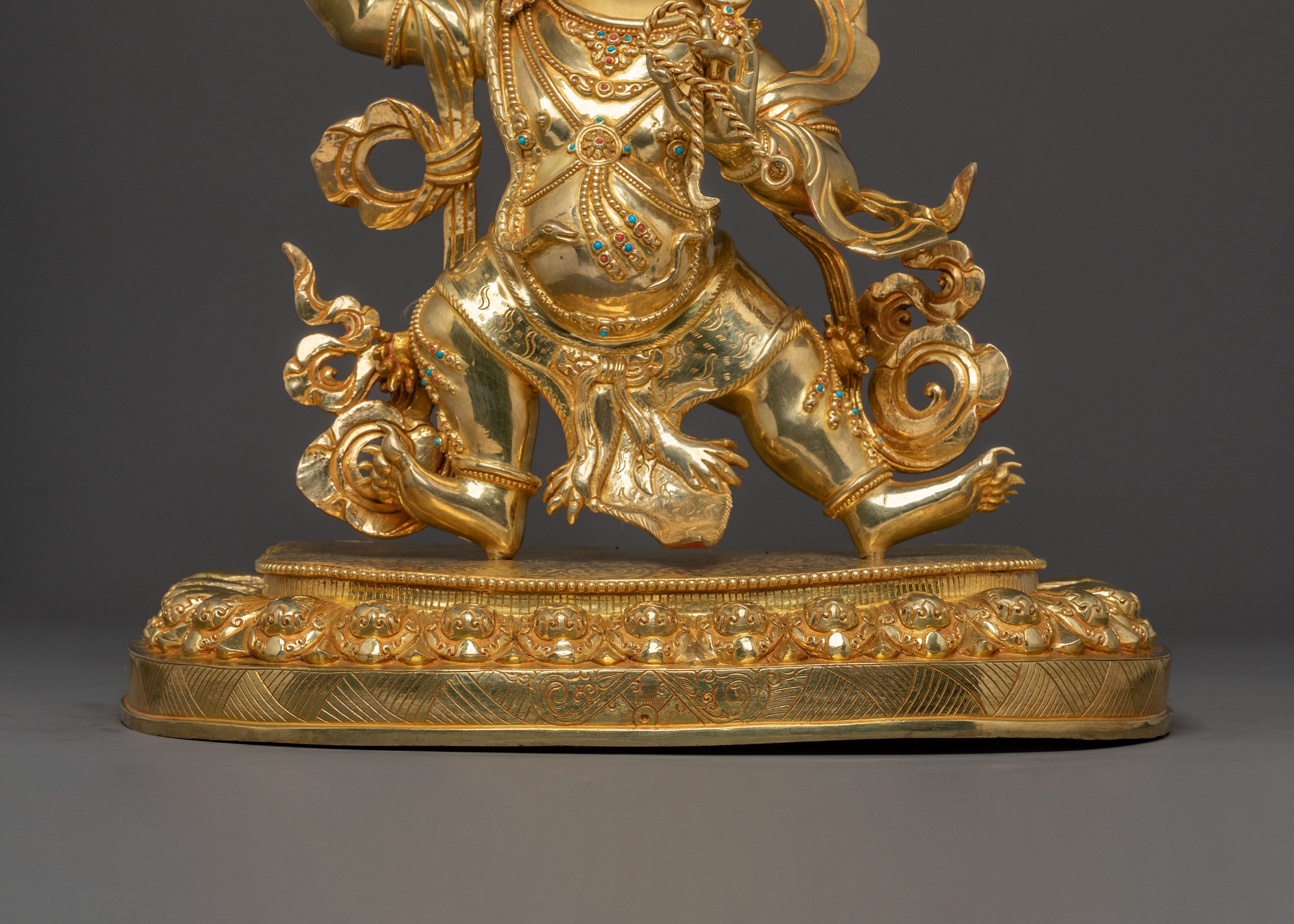 Vajrapani Protector Statue | Protector Buddha Altar Decor