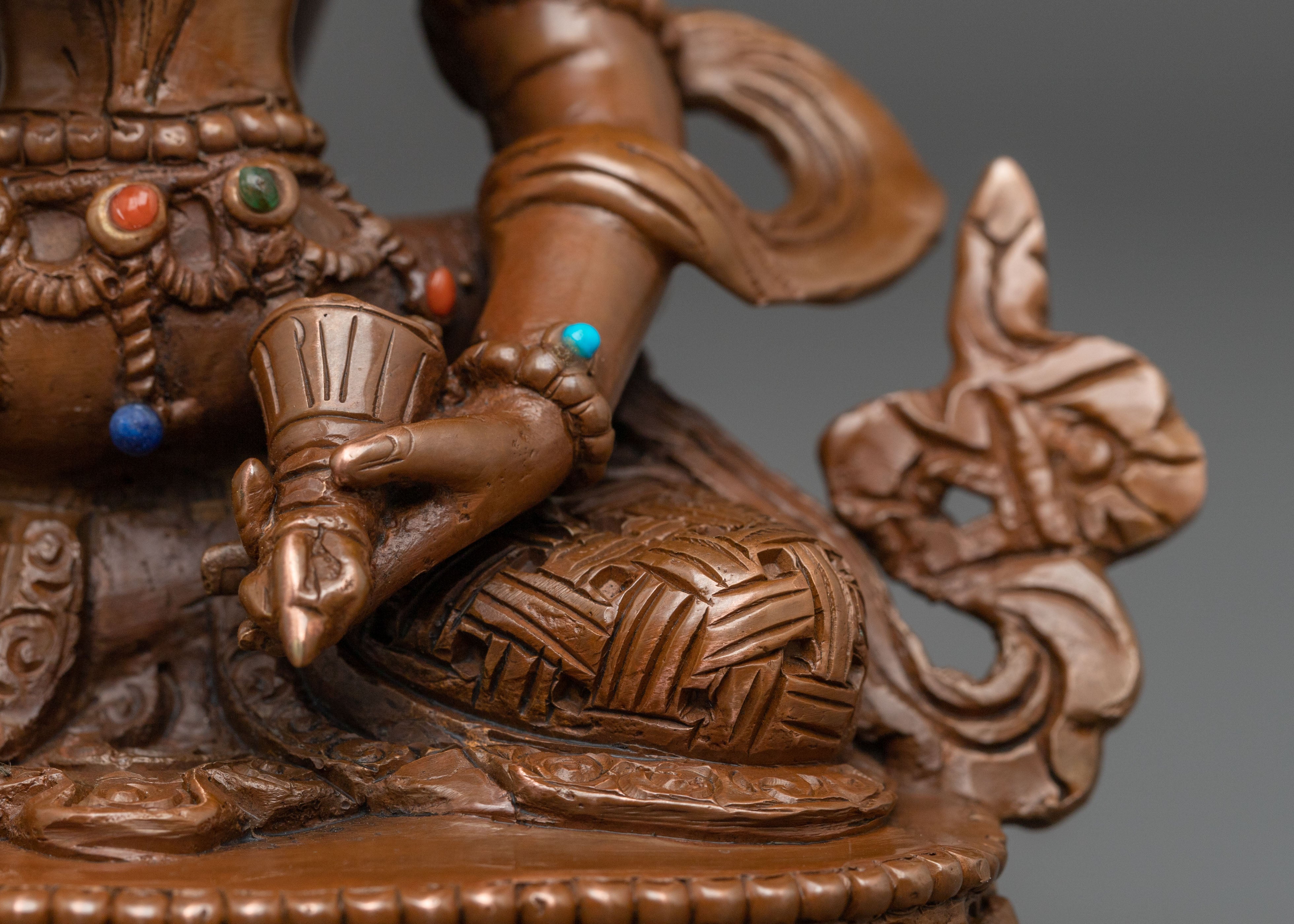 Vajrasattva Vajragarvi Statue: Sacred Union of Wisdom and Purification