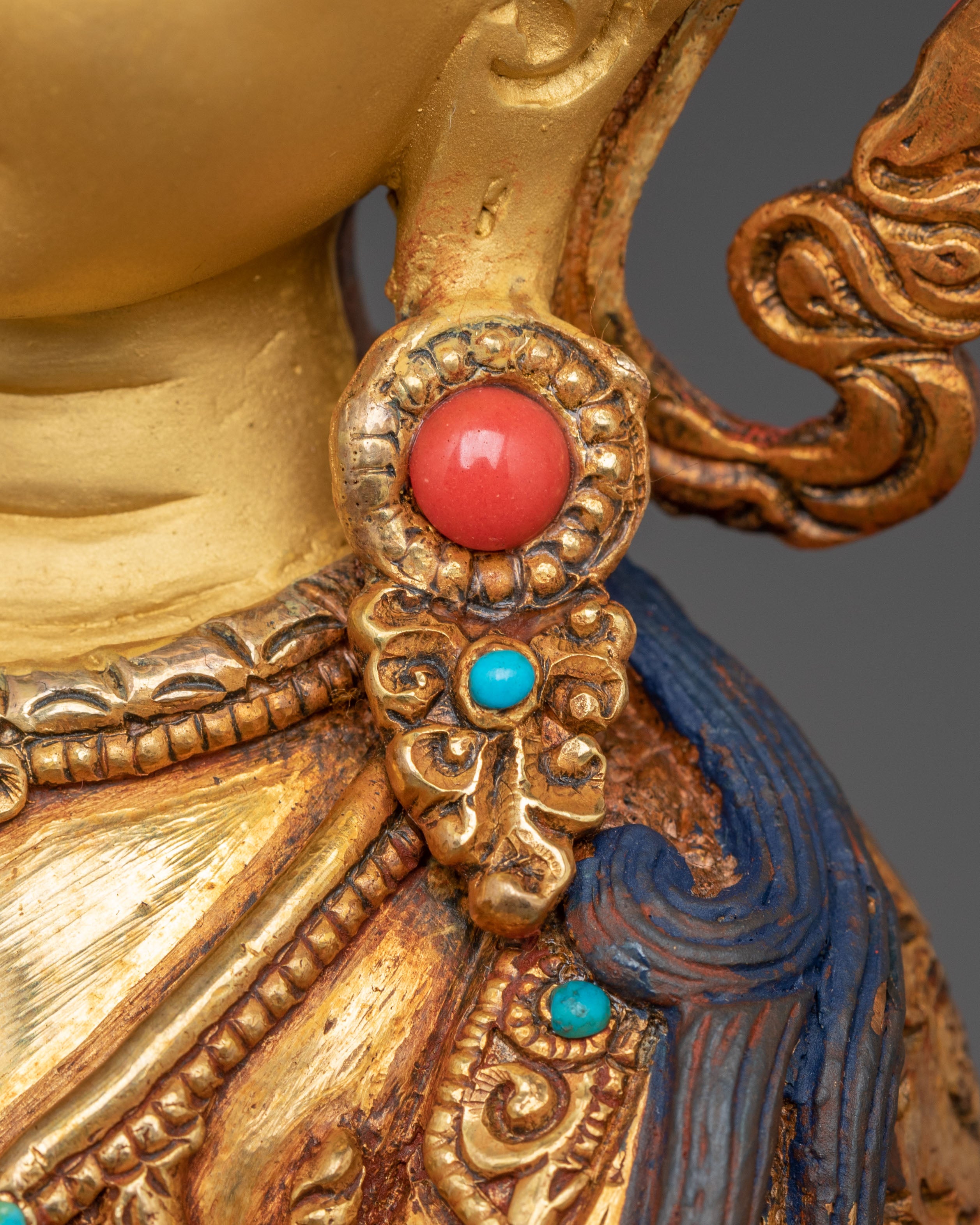 Sacred Bodhisattva Chenrezig Handmade Statue | Compassion Icon