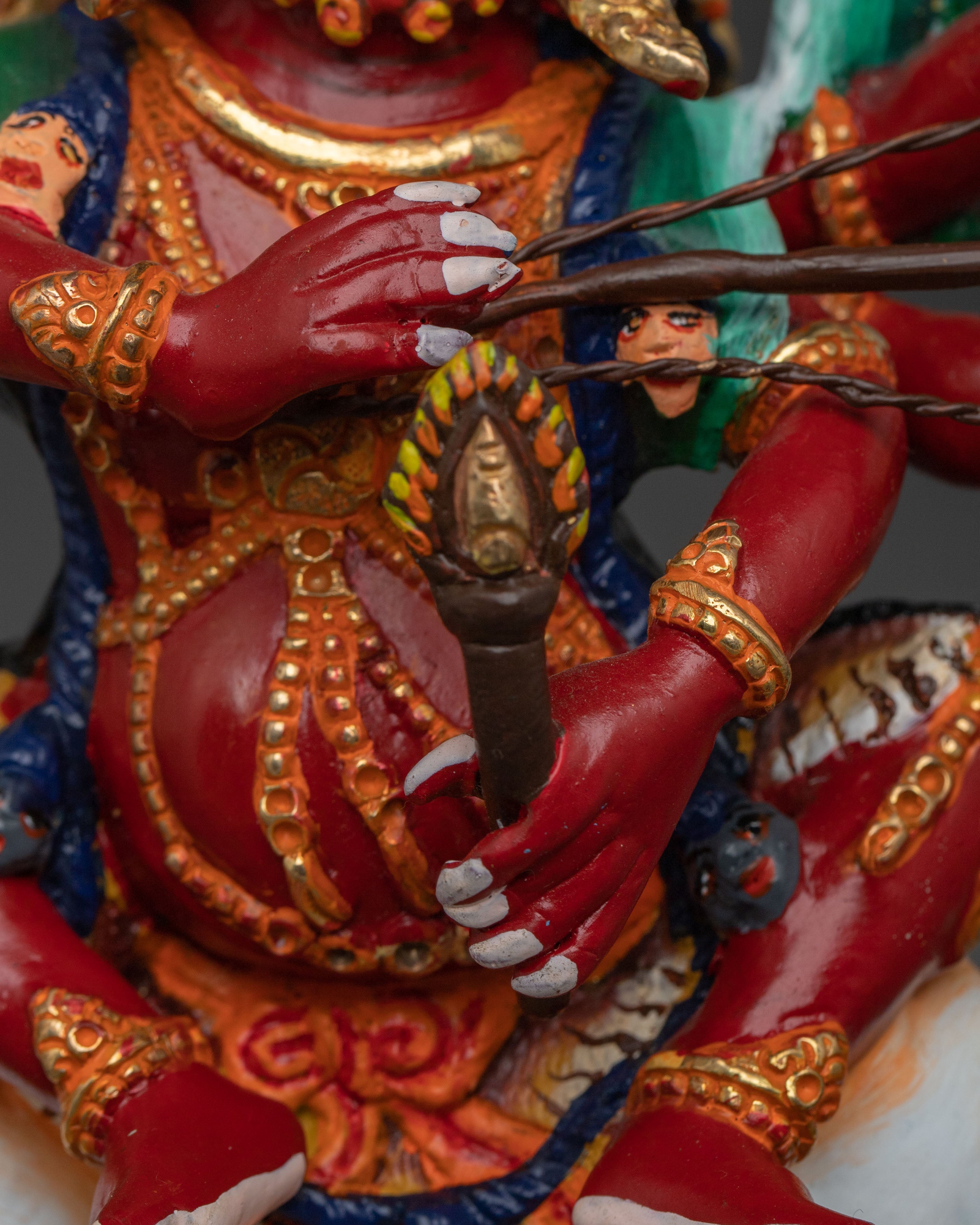 Pehar Gyalpo Figurine | Tibetan Buddhist Protector