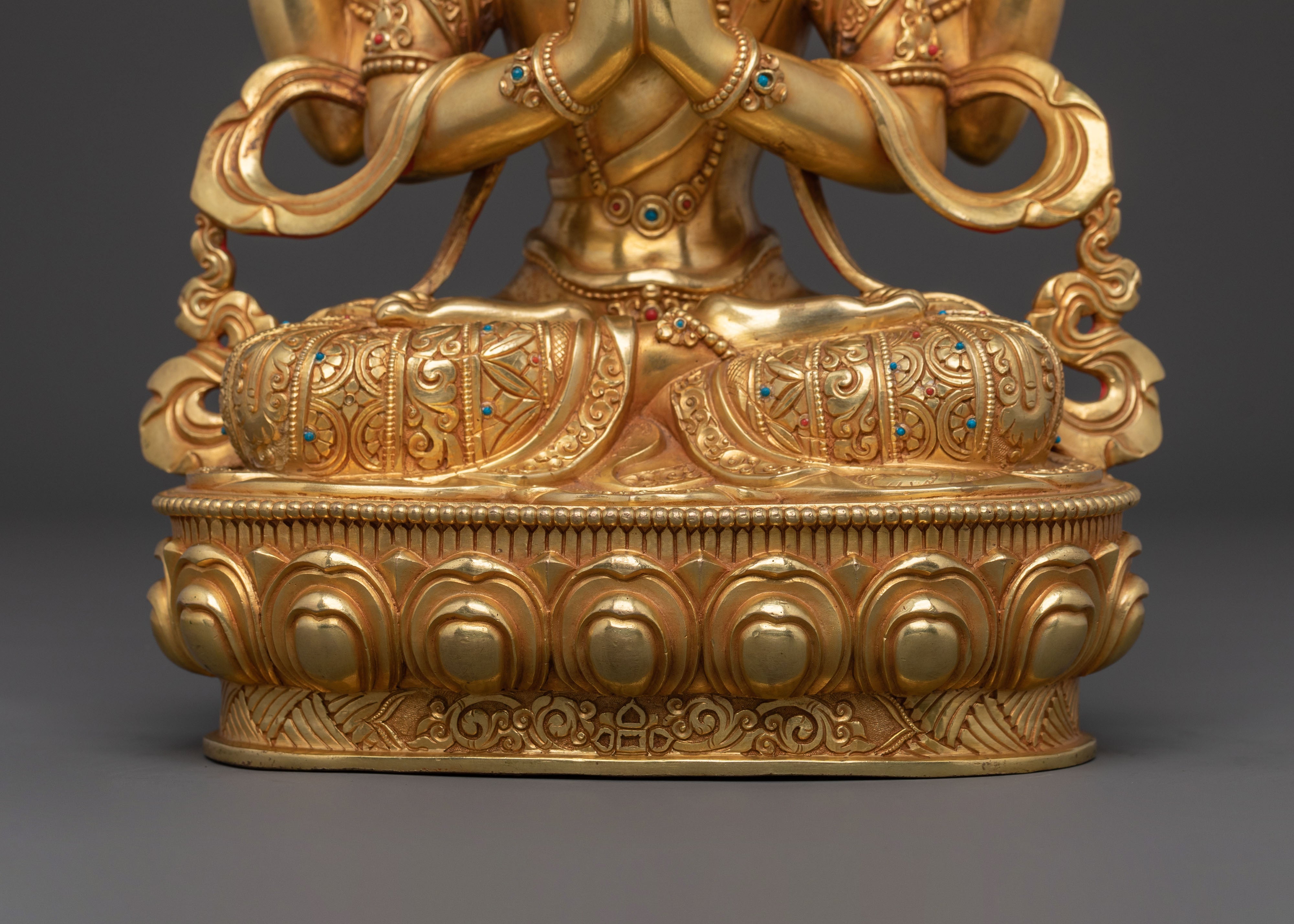 Handcrafted Avalokiteshvara Sculpture | Sacred Icon