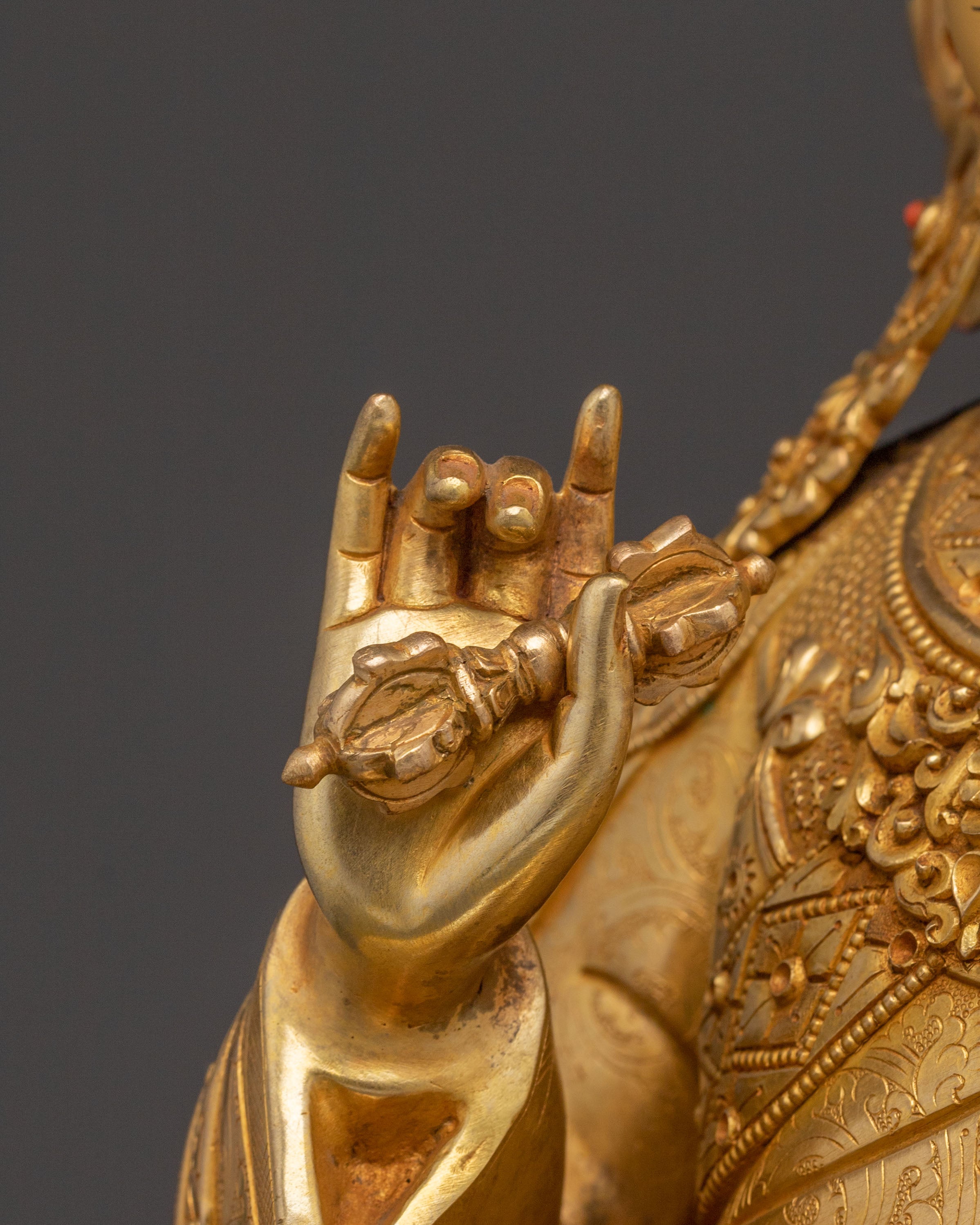 Handcrafted Guru Tsokye Dorje Sacred Statue