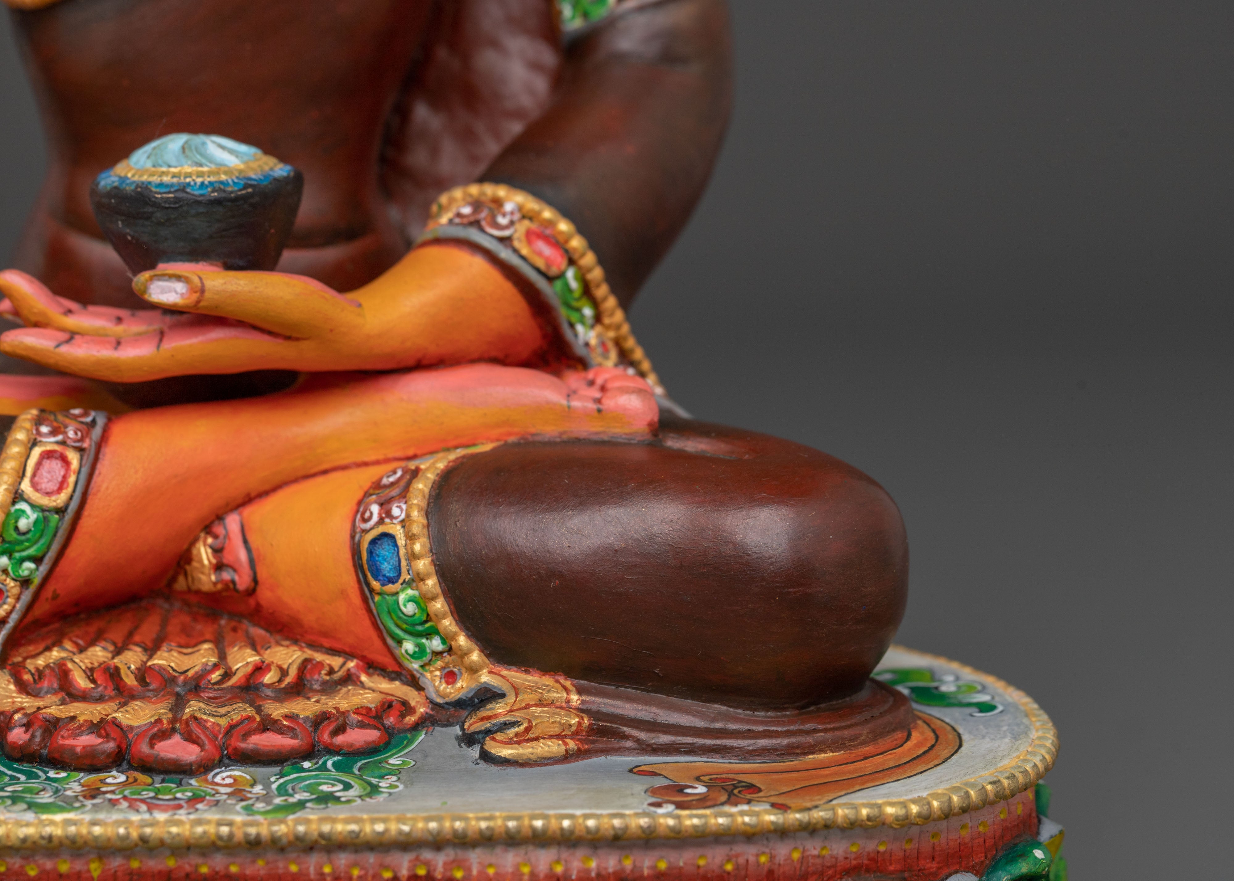Handcrafted Shakyamuni Buddha Statue | Home Decor