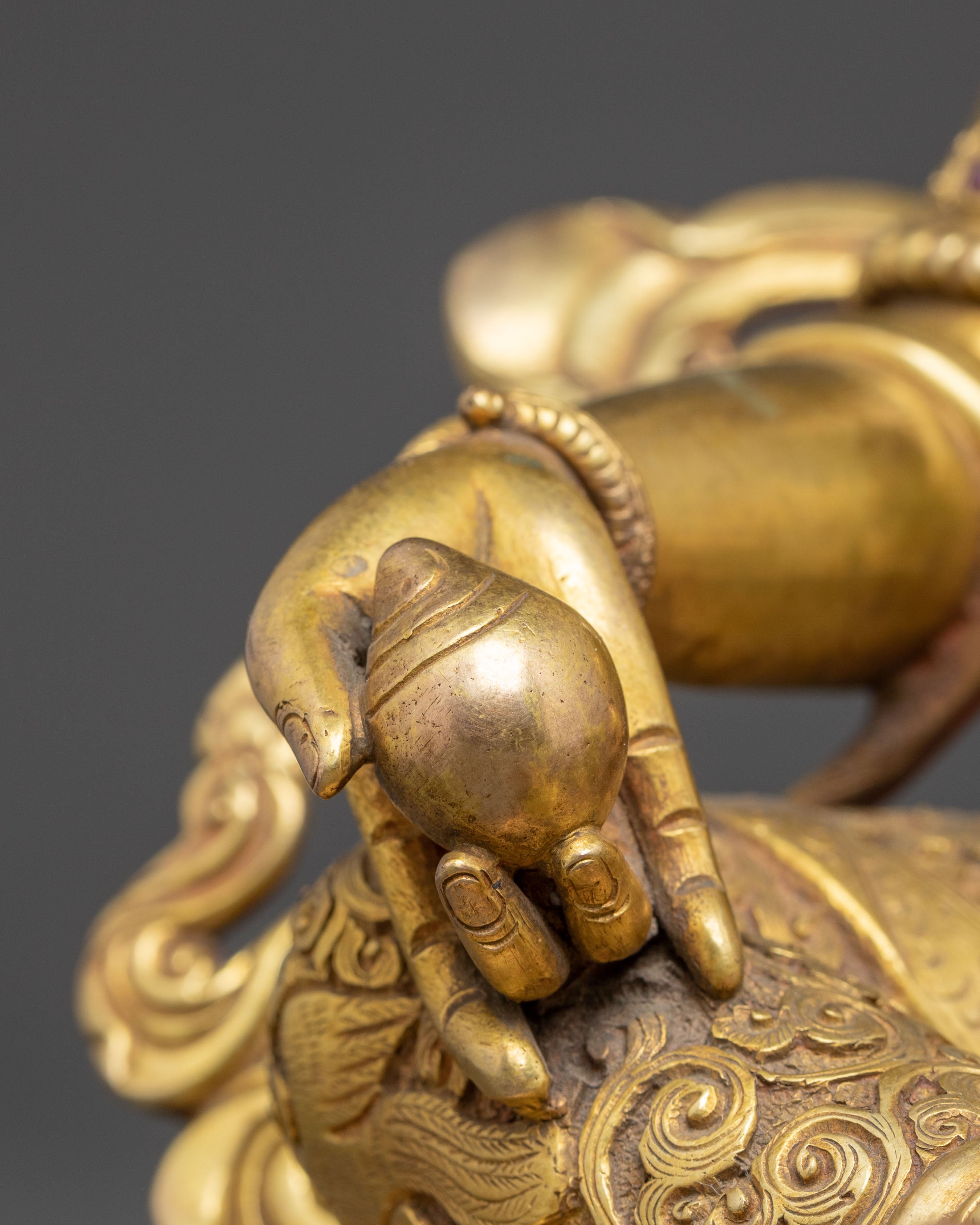 Dzambhala Statue for Attracting Abundance | Tibetan Wealth Deity