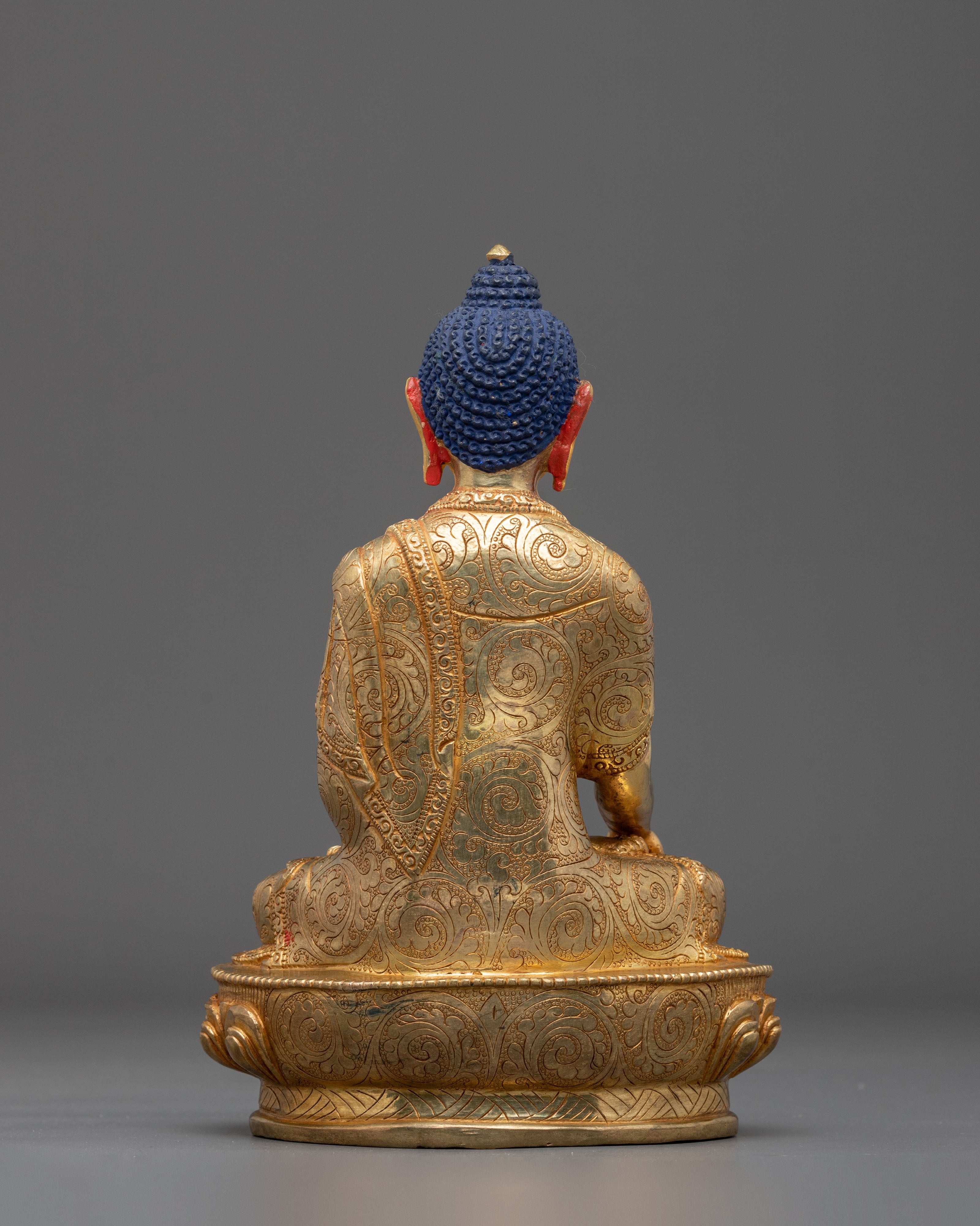 Shakyamuni Buddha Statue | 24k Gold Coated Figurine