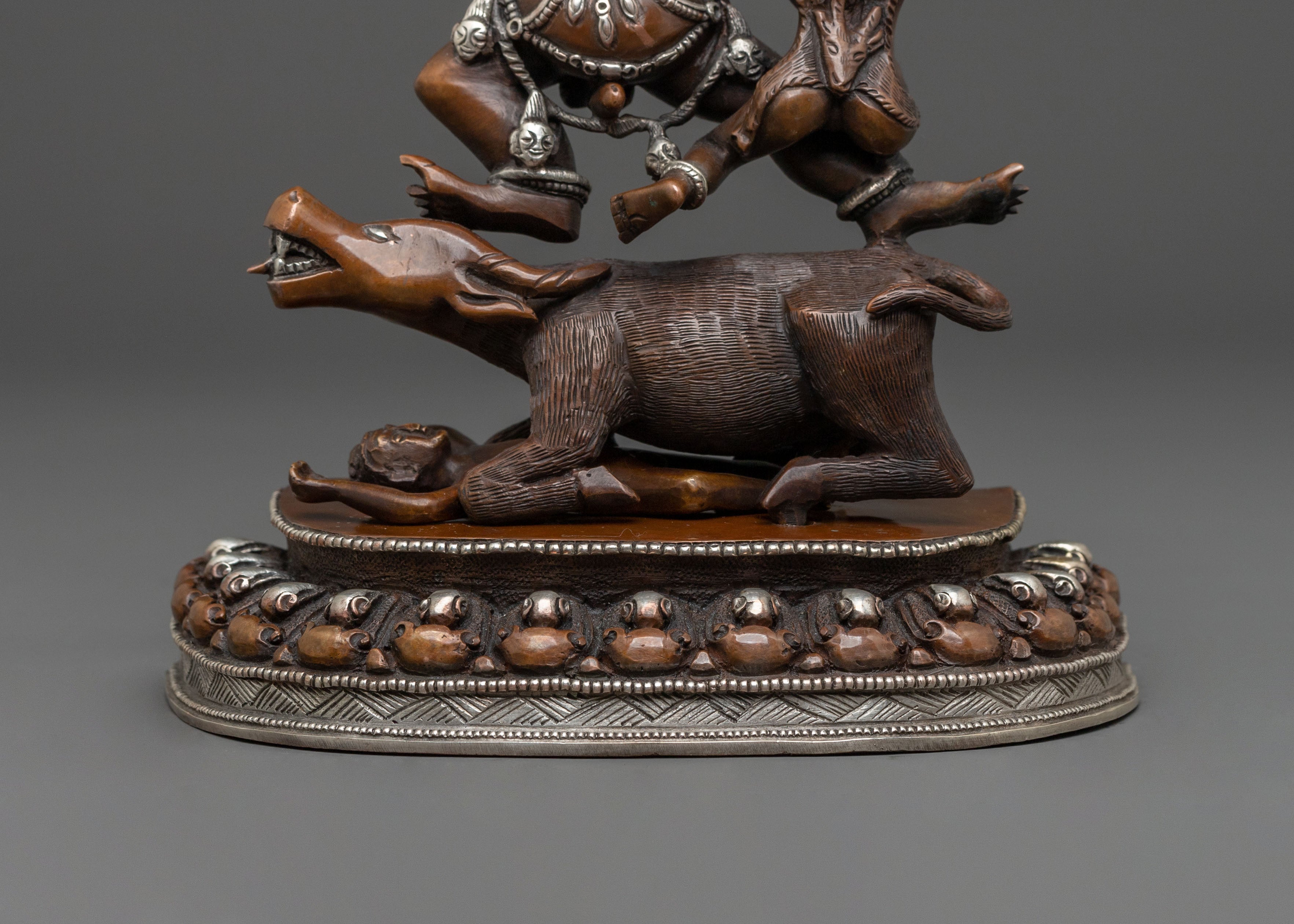 Yama Dharmaraja Statue of Death Conquest | Spiritual Icon
