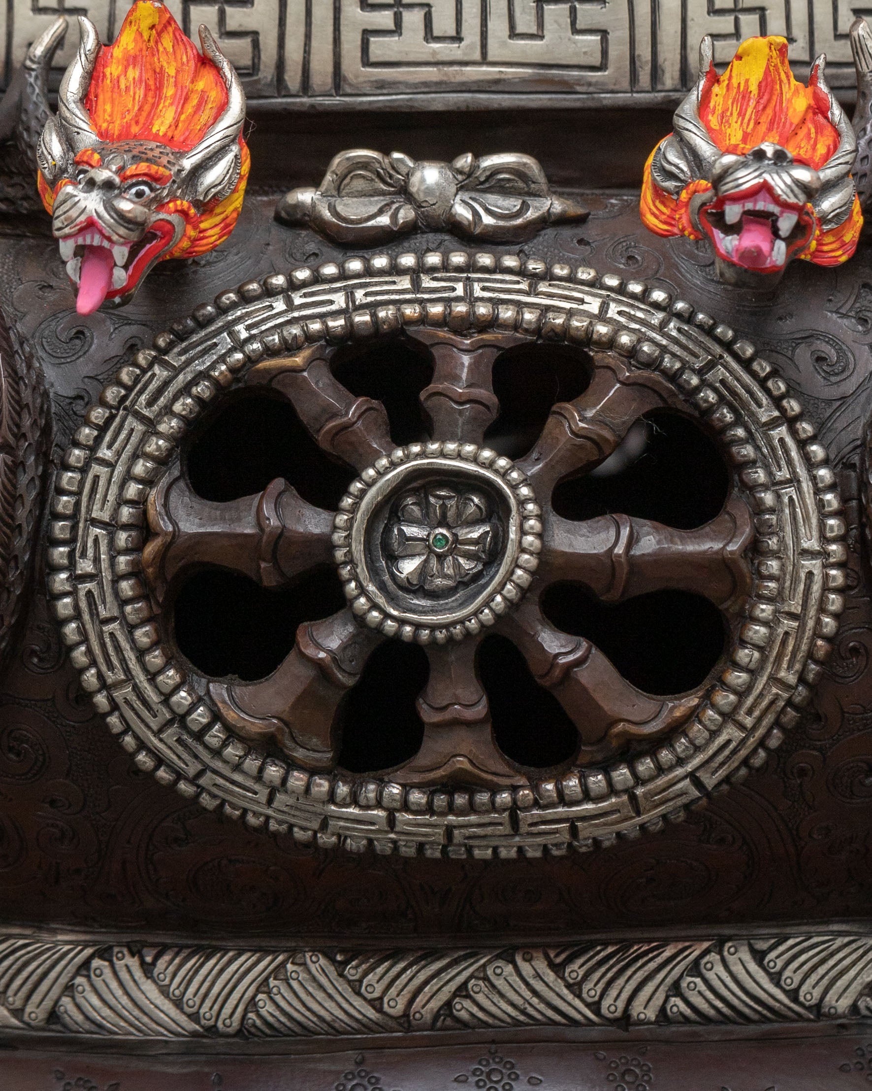 Fierce Protector Vajradaka Statue | Sacred Vajrayana Altar