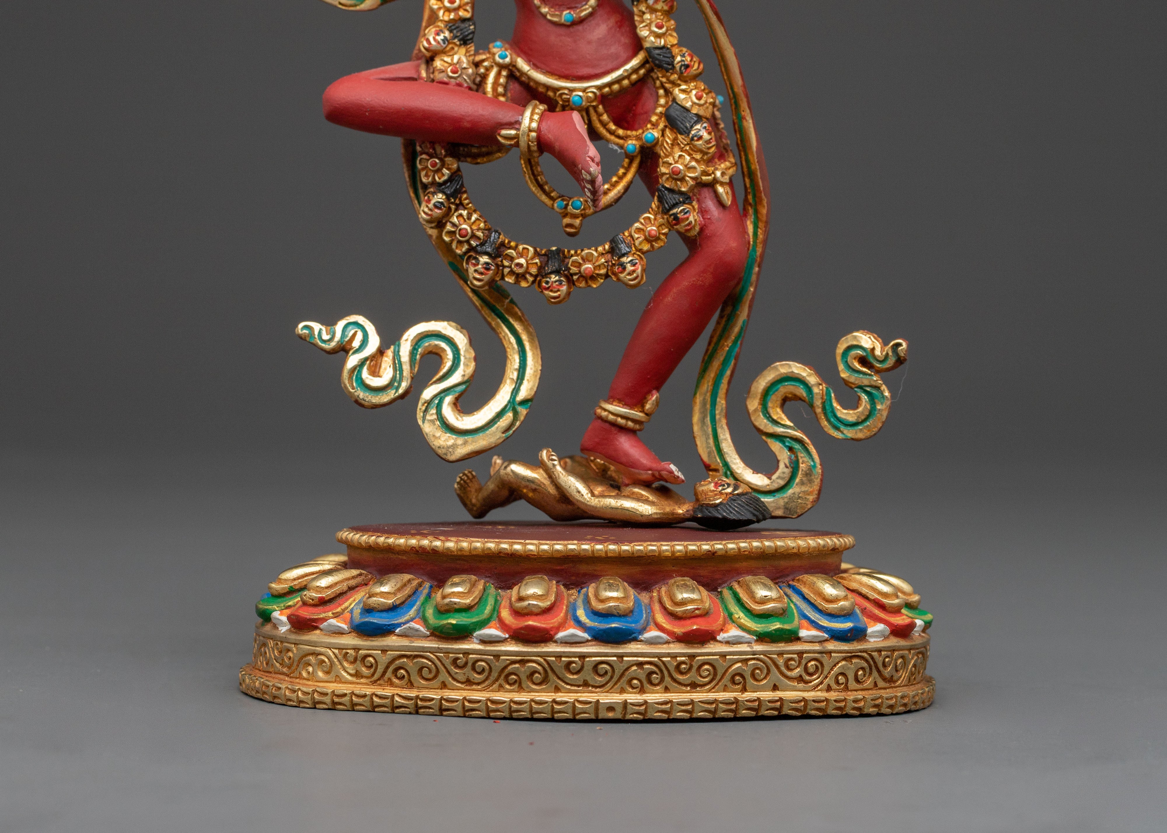 Dorje Phagmo Vajrayana Sacred Statue – Exquisite Hand-Gilded Copper