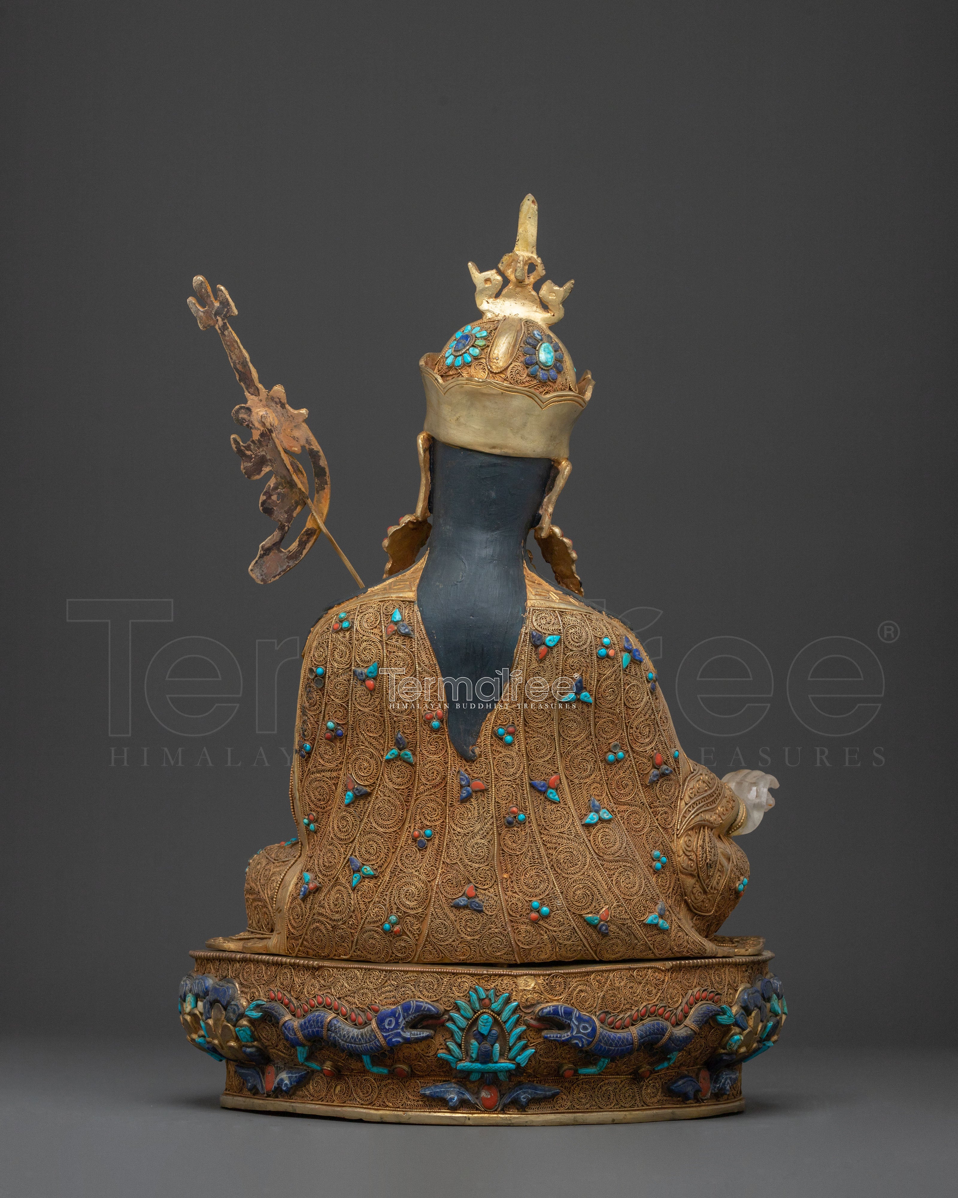 Sacred Guru Rinpoche Protection Statue