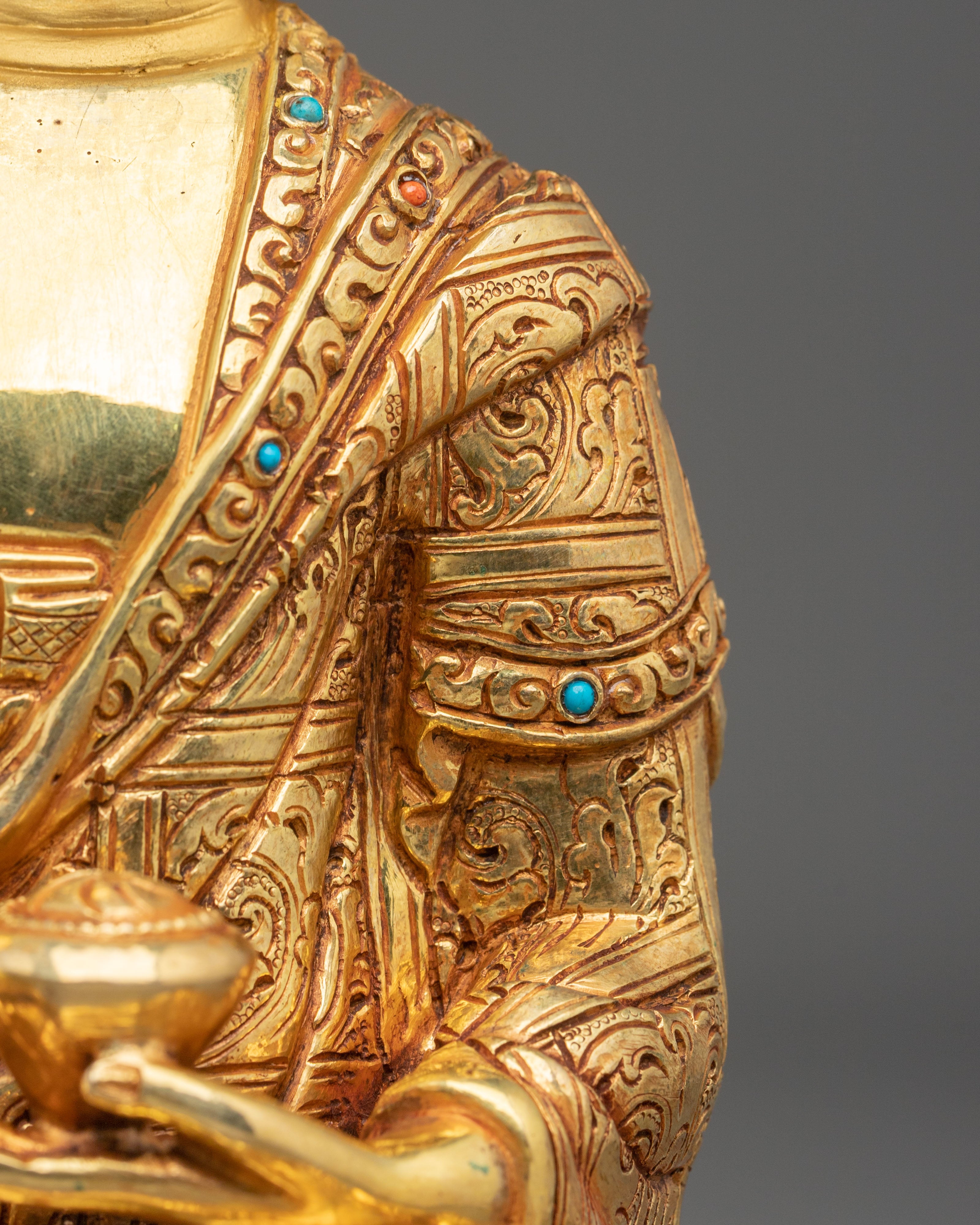 Himalayan Sacred Figurine of Shakyamuni Buddha