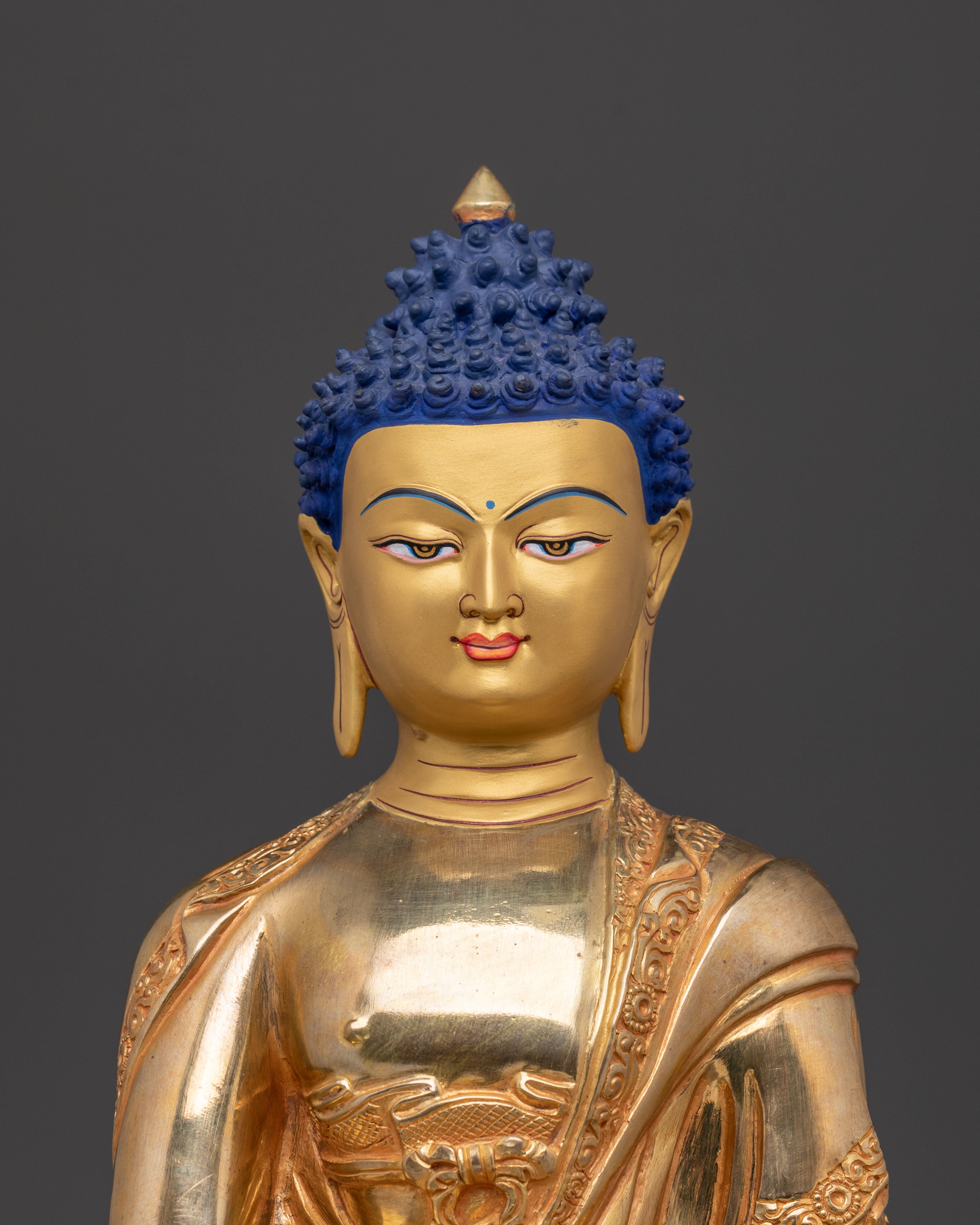 Shakyamuni: Historical Buddha Handcrafted Statue