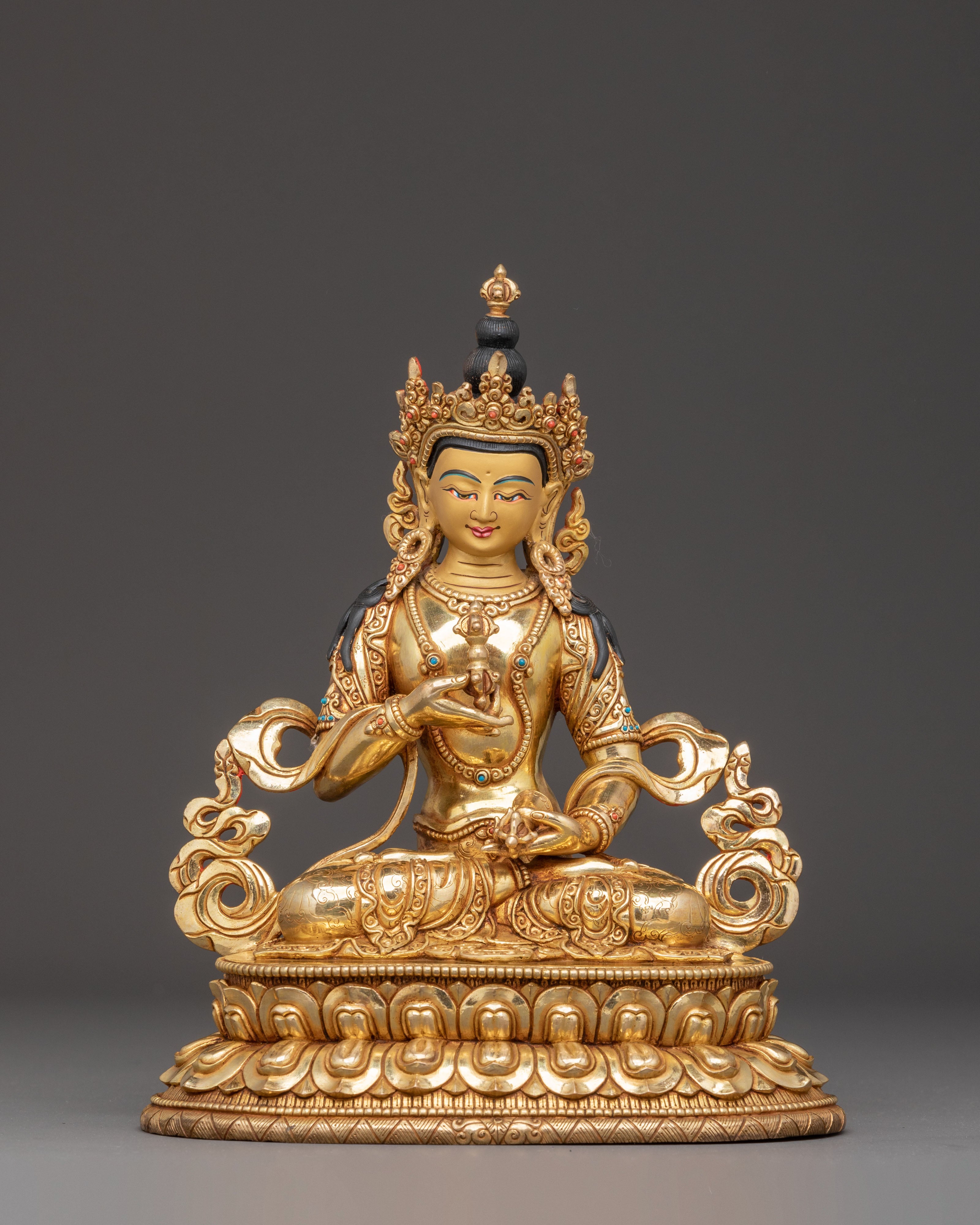 Statue of Vajrasattva, Symbol of Purification | Sacred Buddhist Deity for Altar