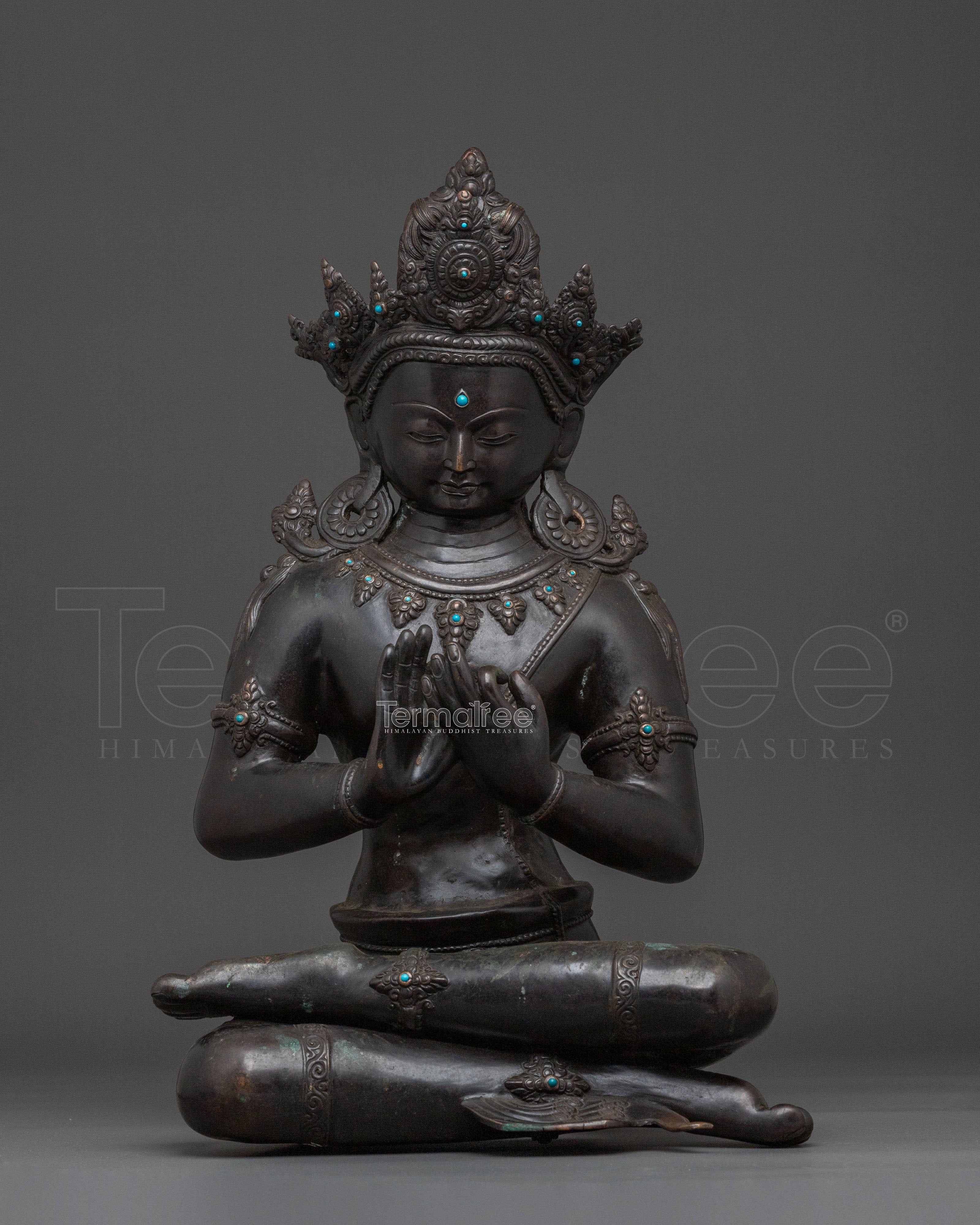 Vajradhara Primordial Buddha Statue | Himalayan Sacred Artwork