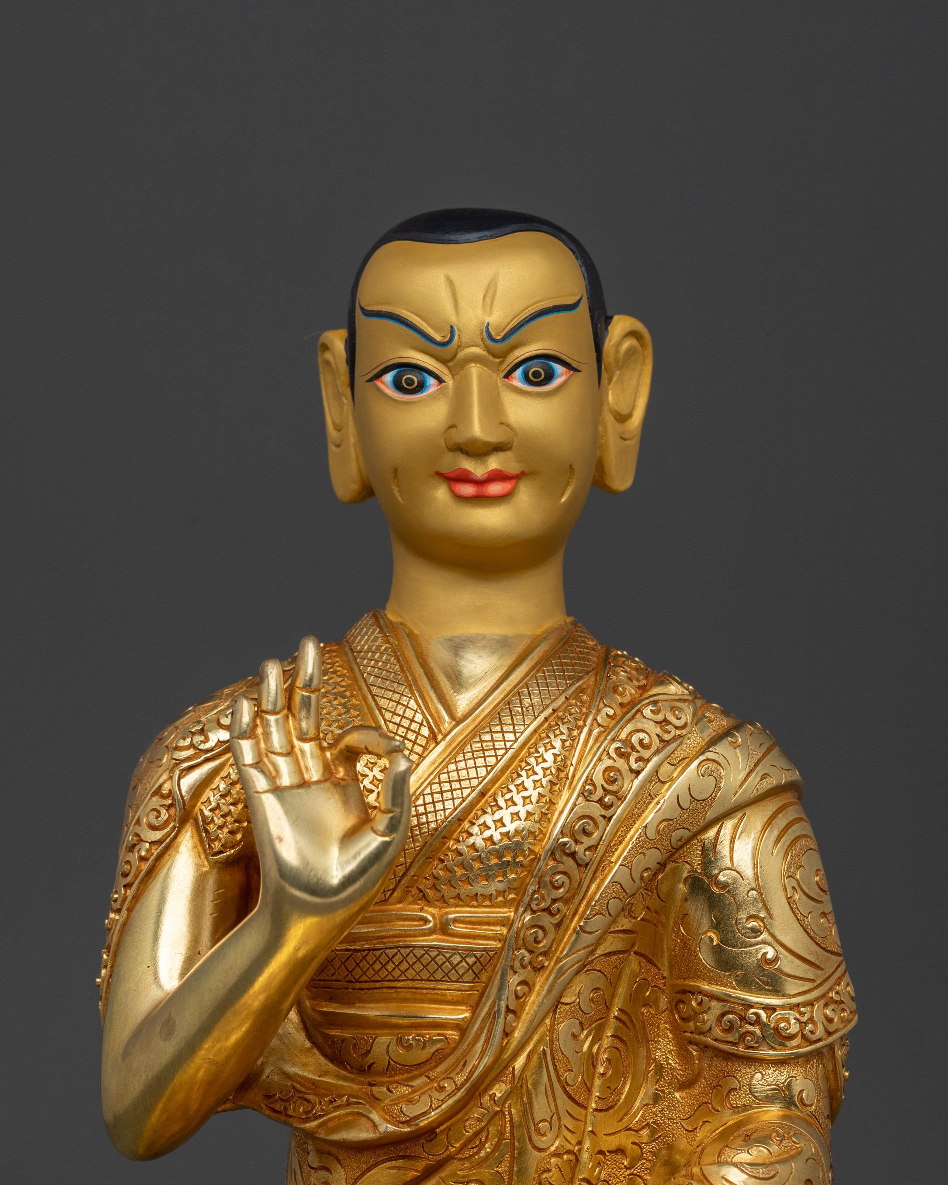 Disciples of Tsongkhapa Sacred Figurines | Tibetan Masters