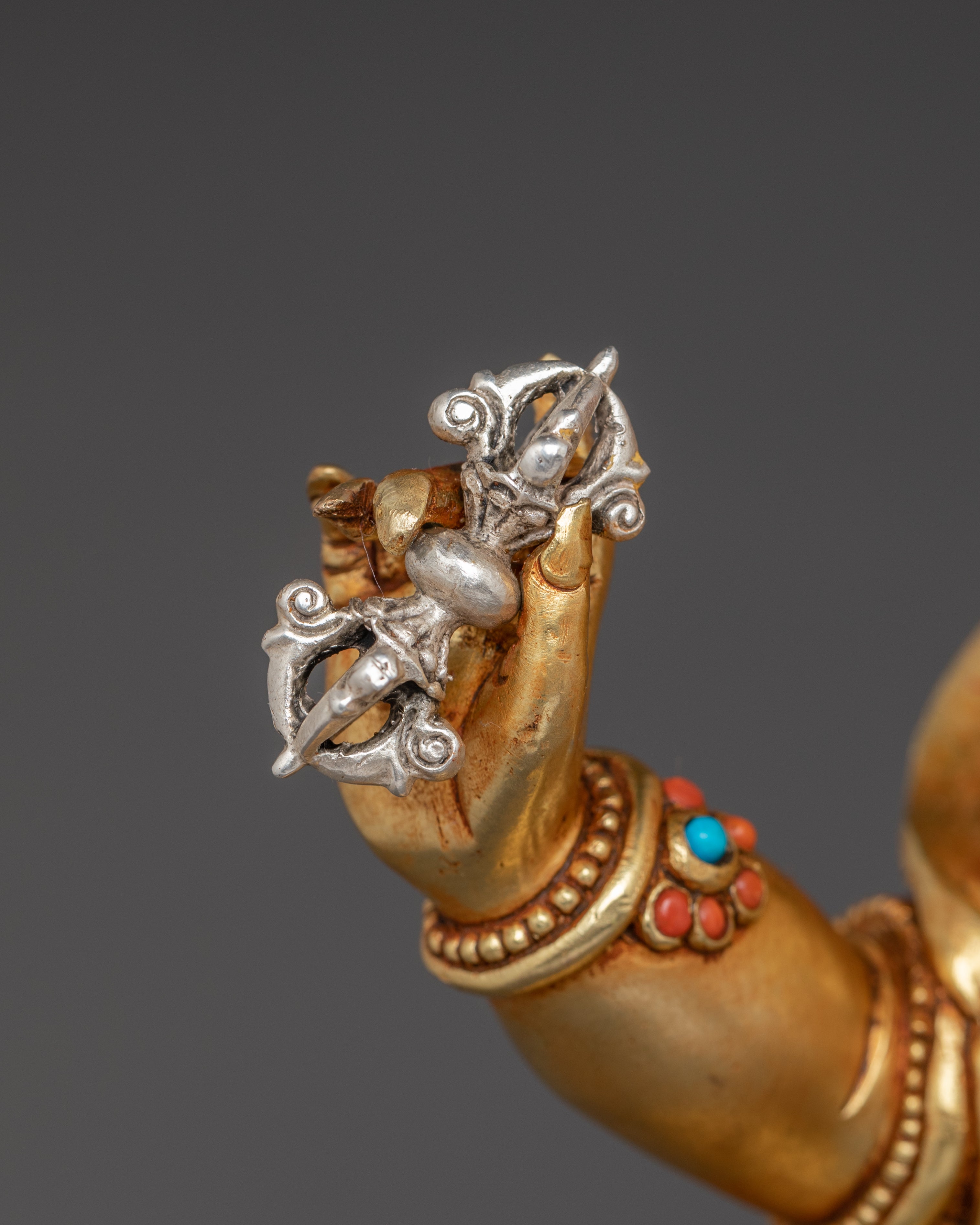 Sculpture of Wrathful Bodhisattva Vajrapani | Vajrayana Protector