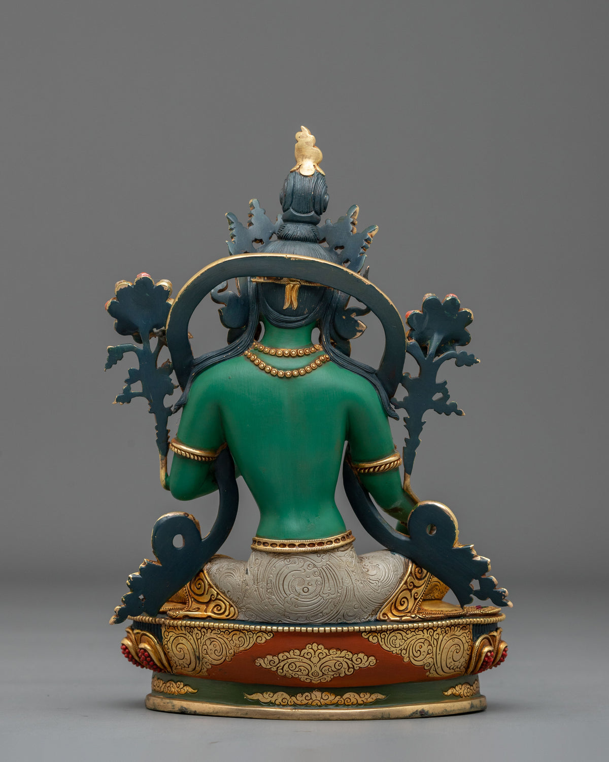 Shyamatara Copper Sculpture | Tibetan Guardian Figurine