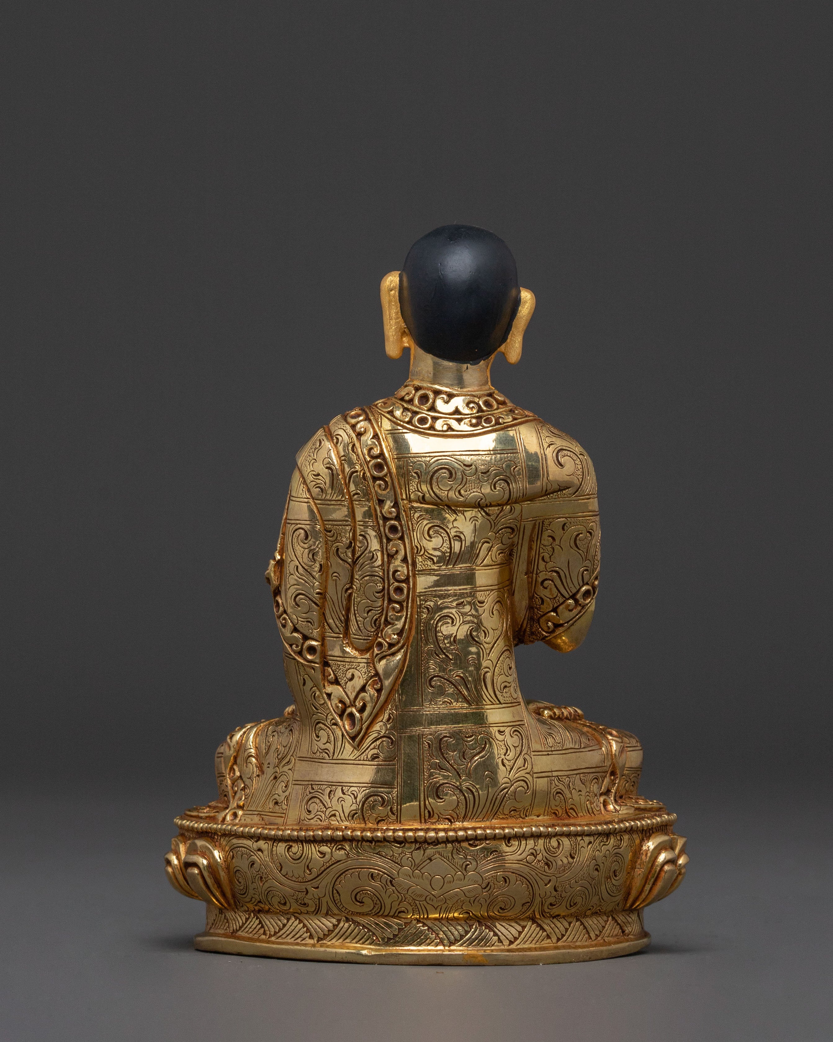 Sacred Tsongkhapa Statue with Disciples | Symbol of Wisdom