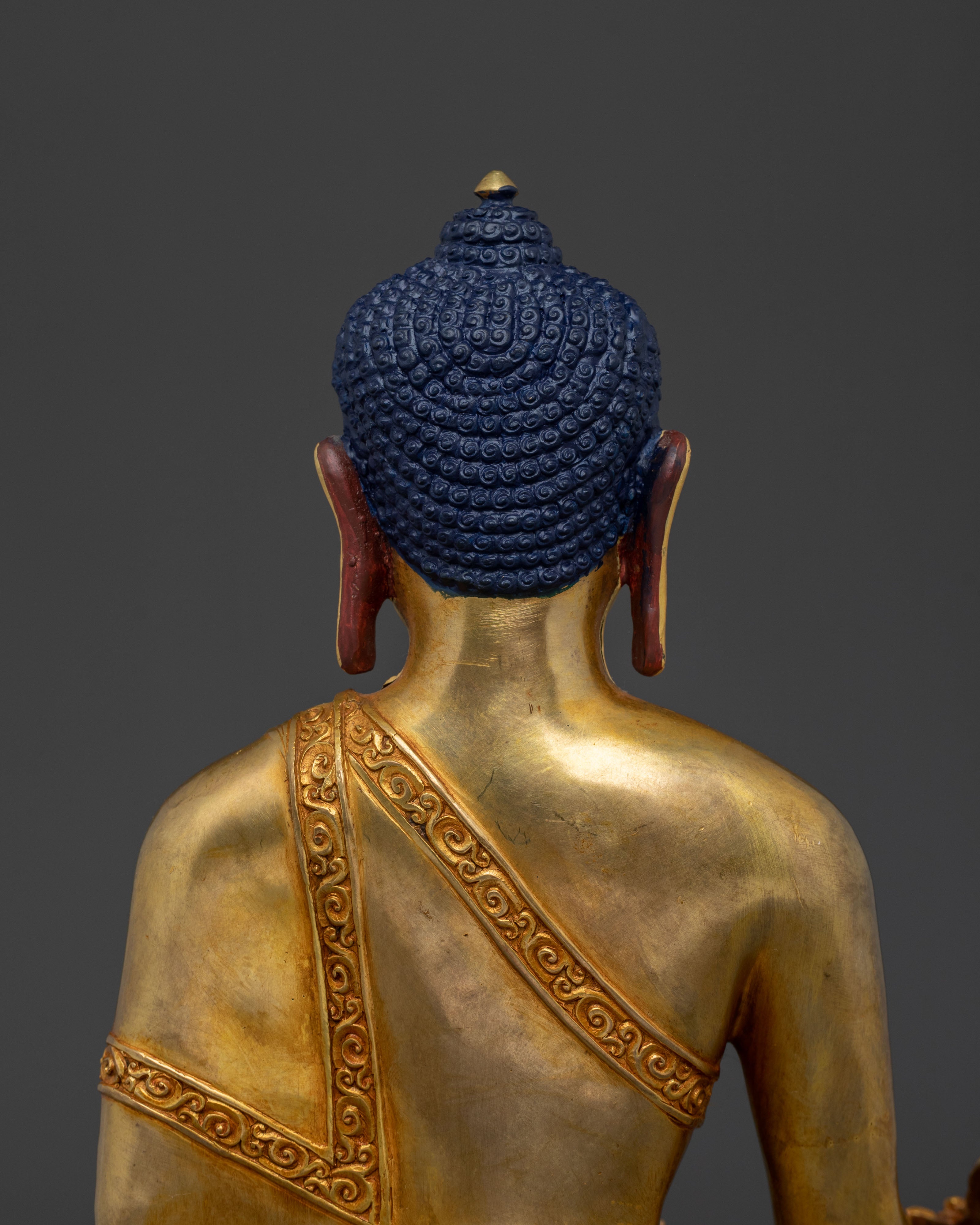 Bhaiṣajyaguru Handmade Statue | Buddha of Healing