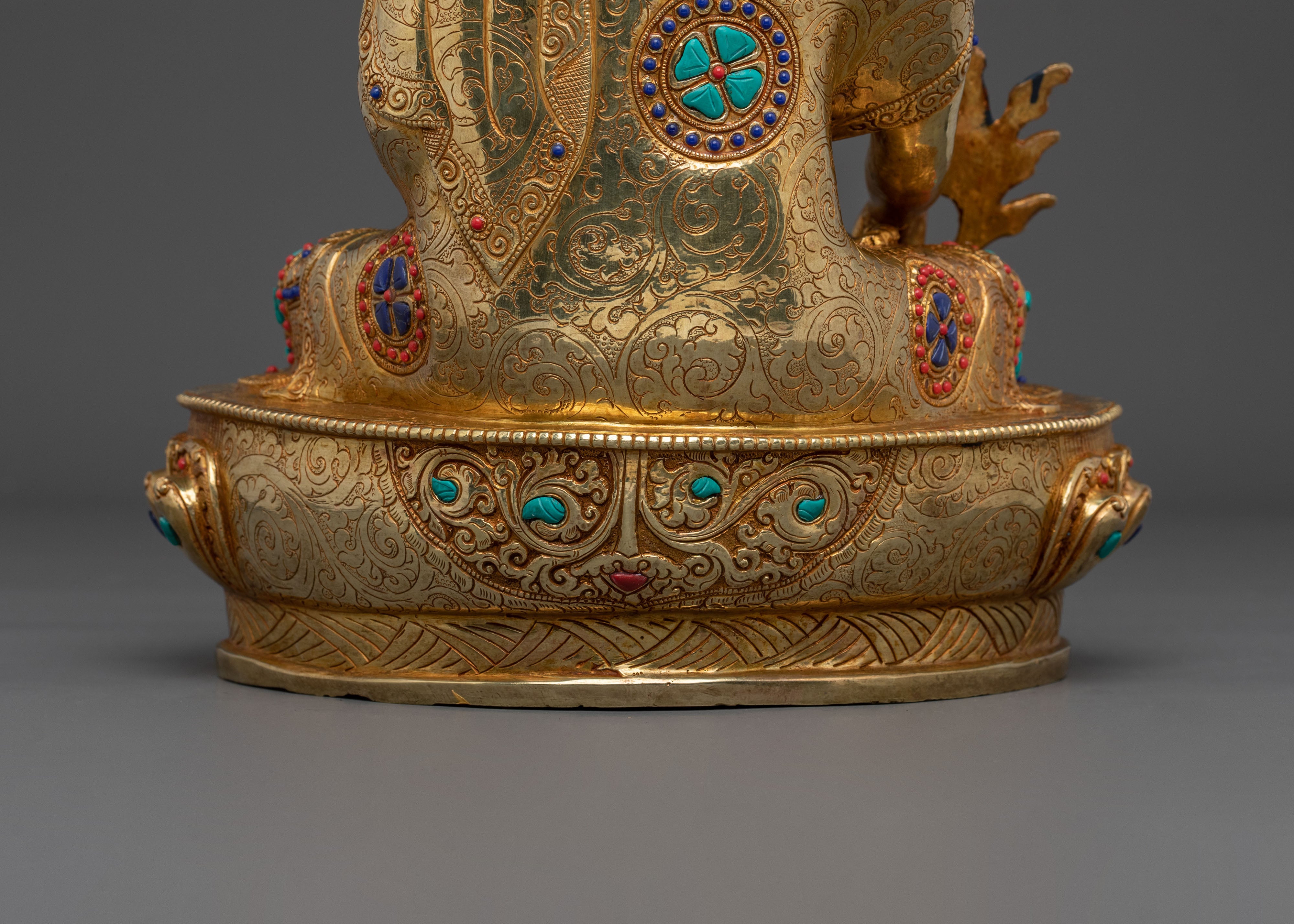 Hand-Carved Medicine Buddha Rupa | Healing Deity