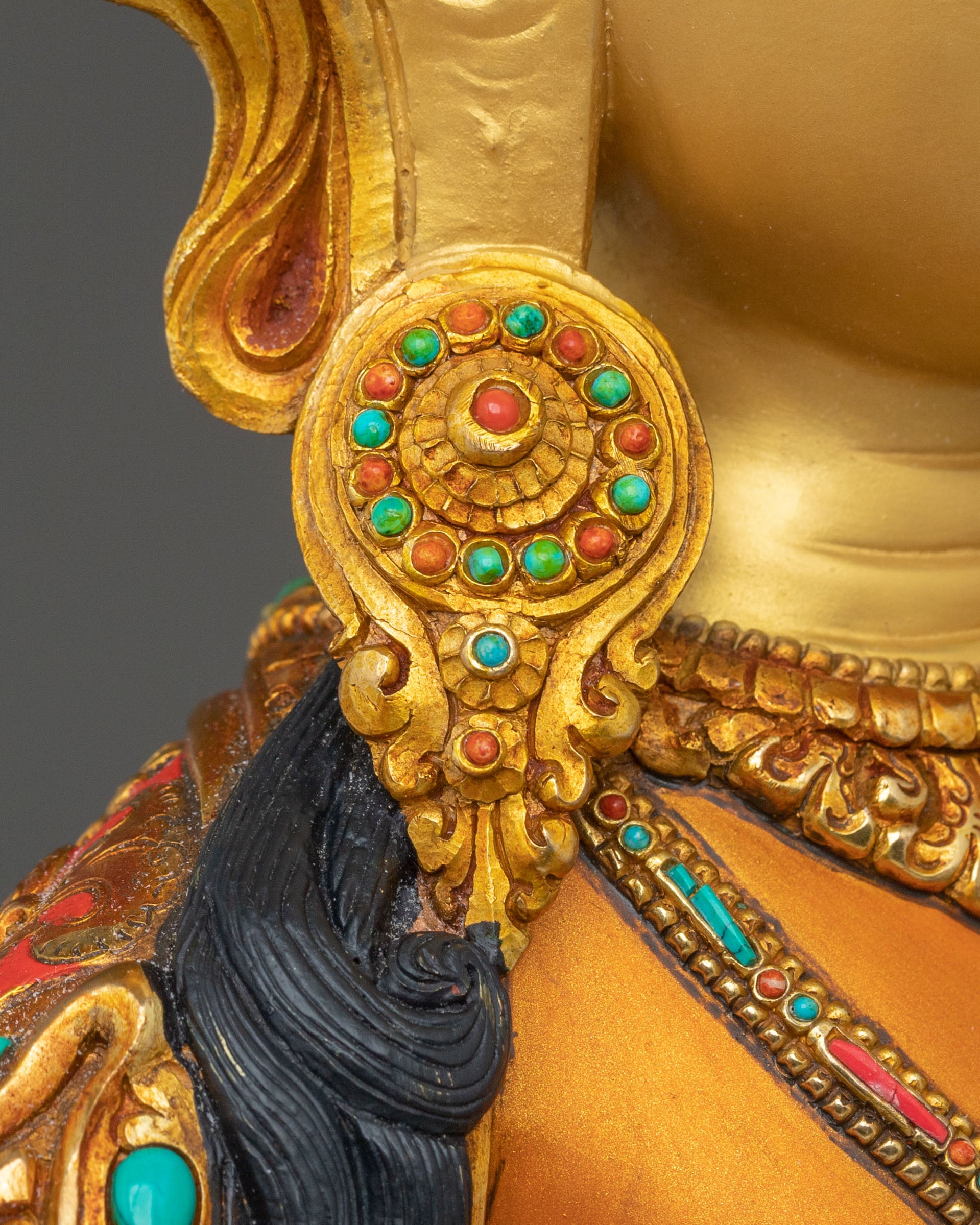 Manjughosa Sacred Statue | Tibetan Wisdom Deity