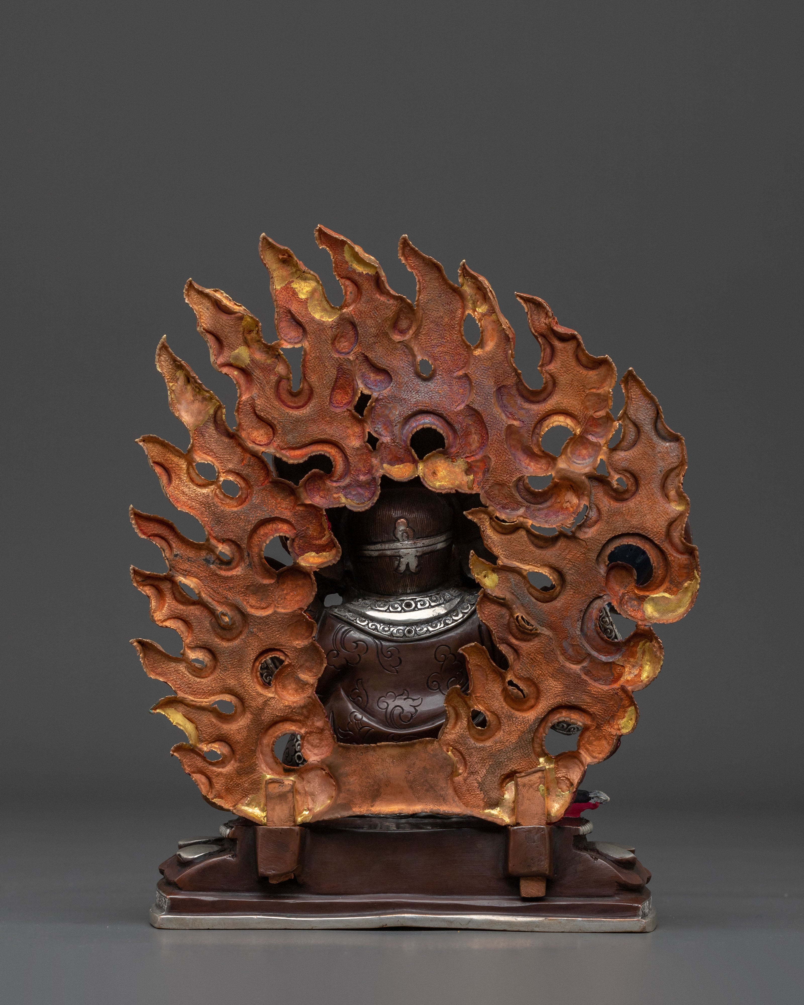 Nepalese Handmade Mahakala Bernakchen Statue
