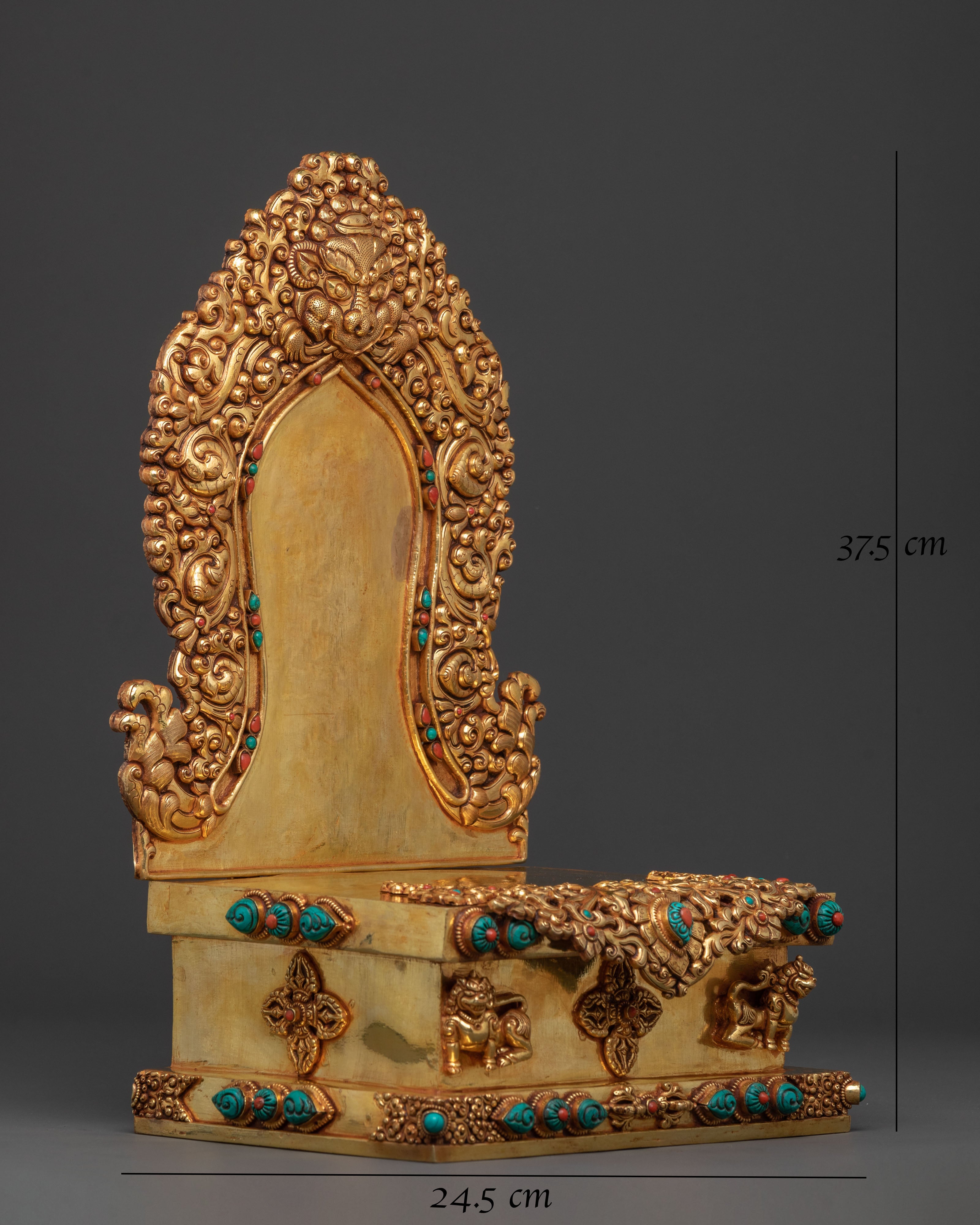 Sacred Throne | Handcrafted with 24K Gold Gilding