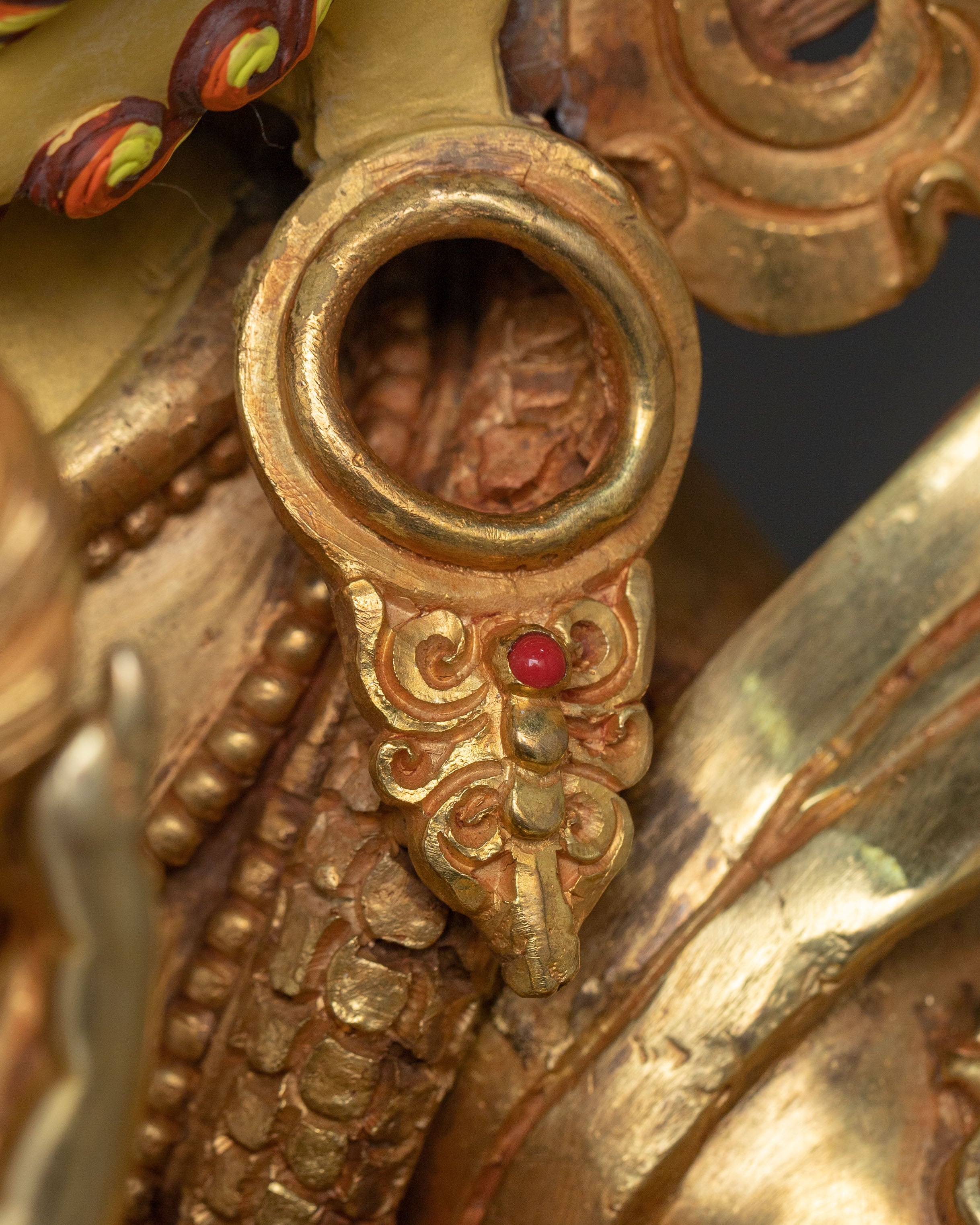 Protector Vajrapani Sculpture | Handcrafted Spiritual Art