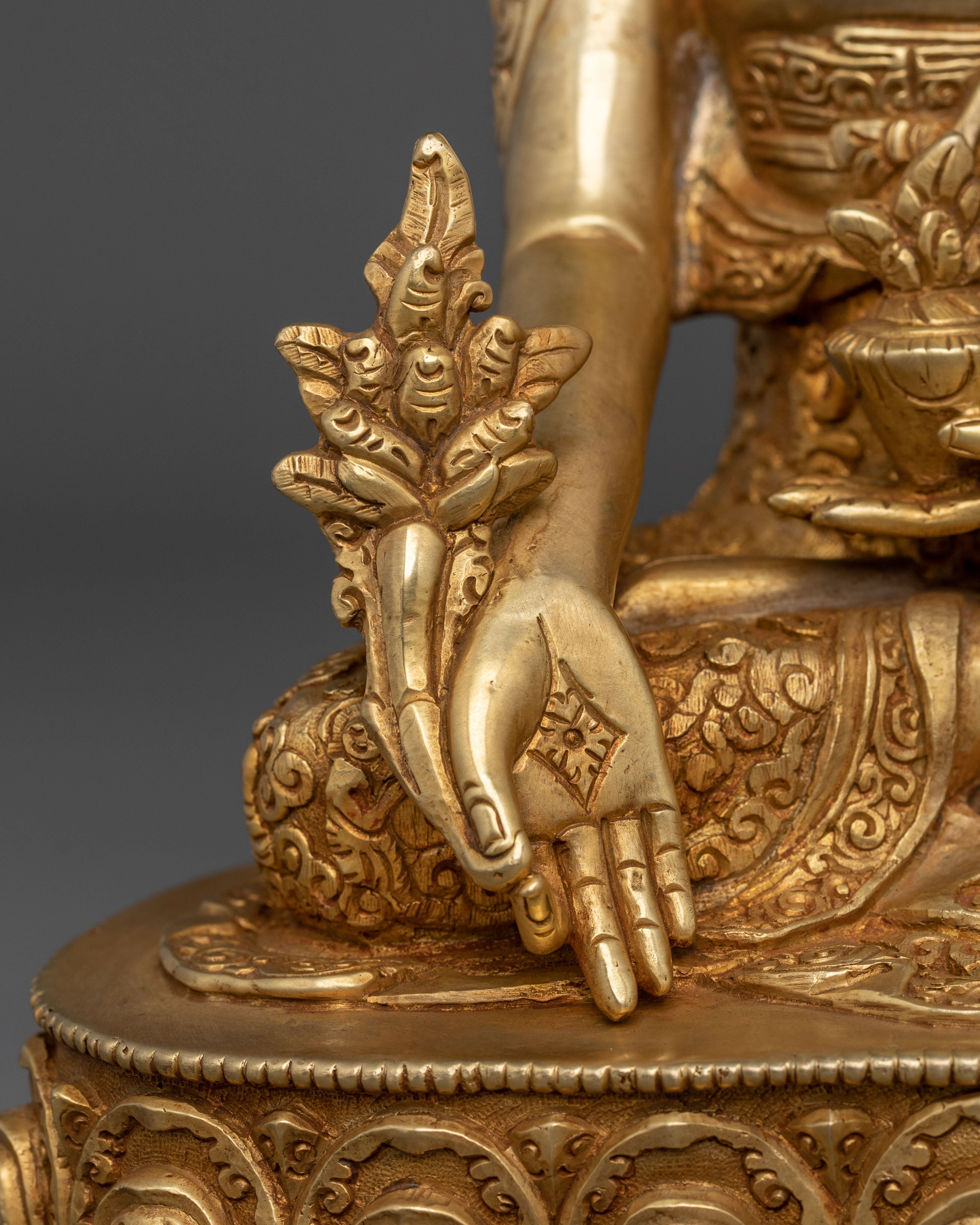 Handmade Medicine Buddha Statue | Healing Deity