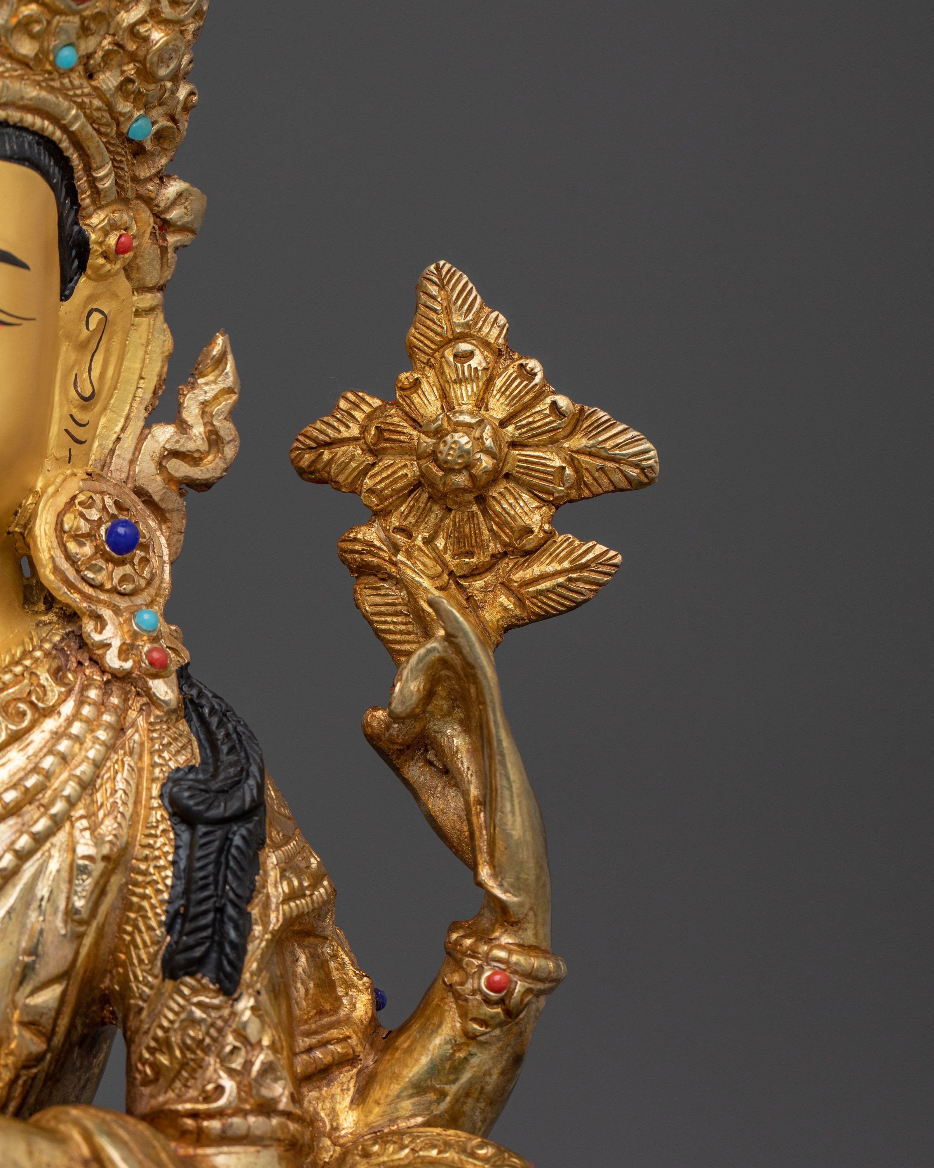 Four Armed Chenrezig Sculpture | Home Decor