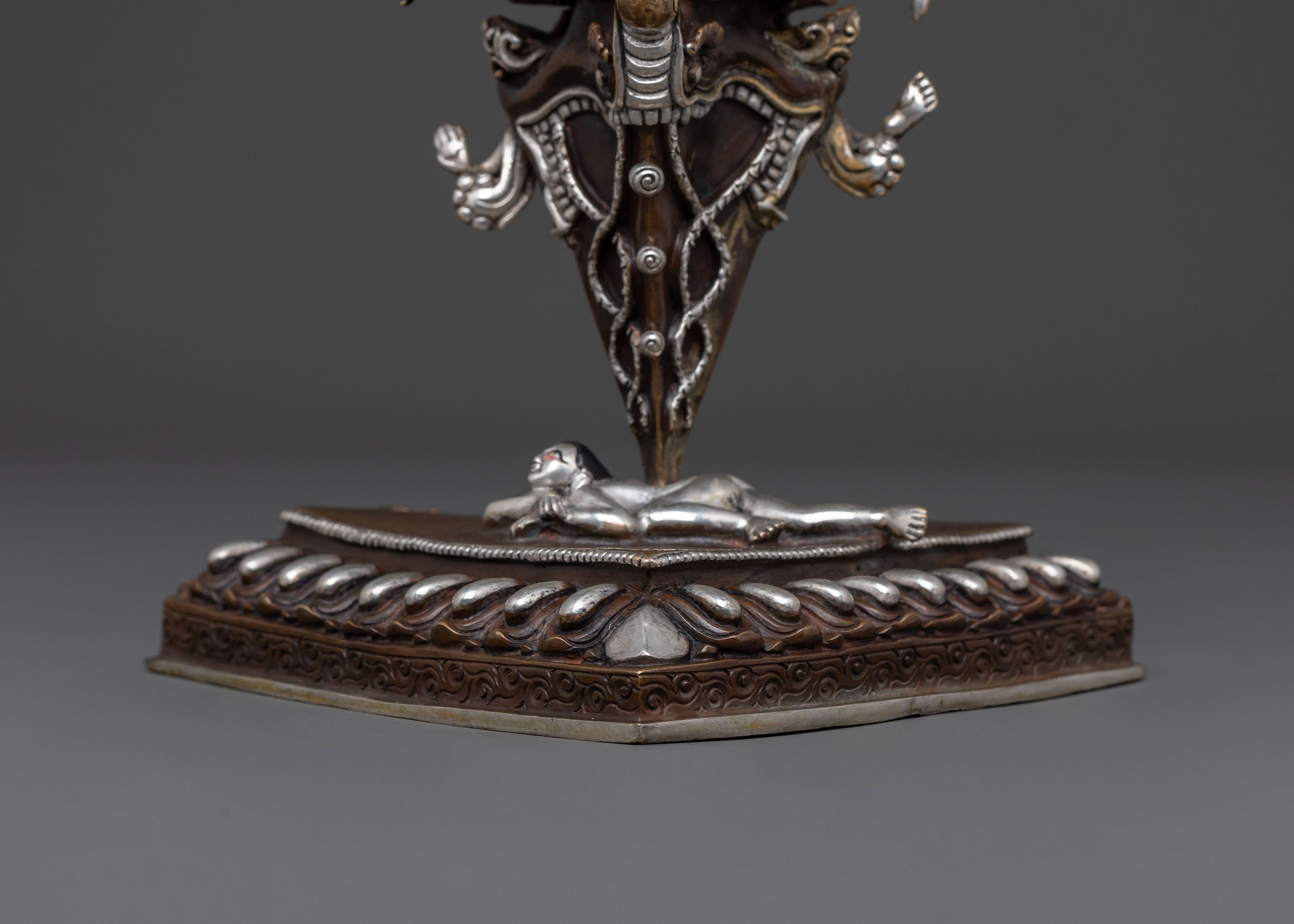 Vajrakilaya Spiritual Statue | Fierce Deity of Transformation