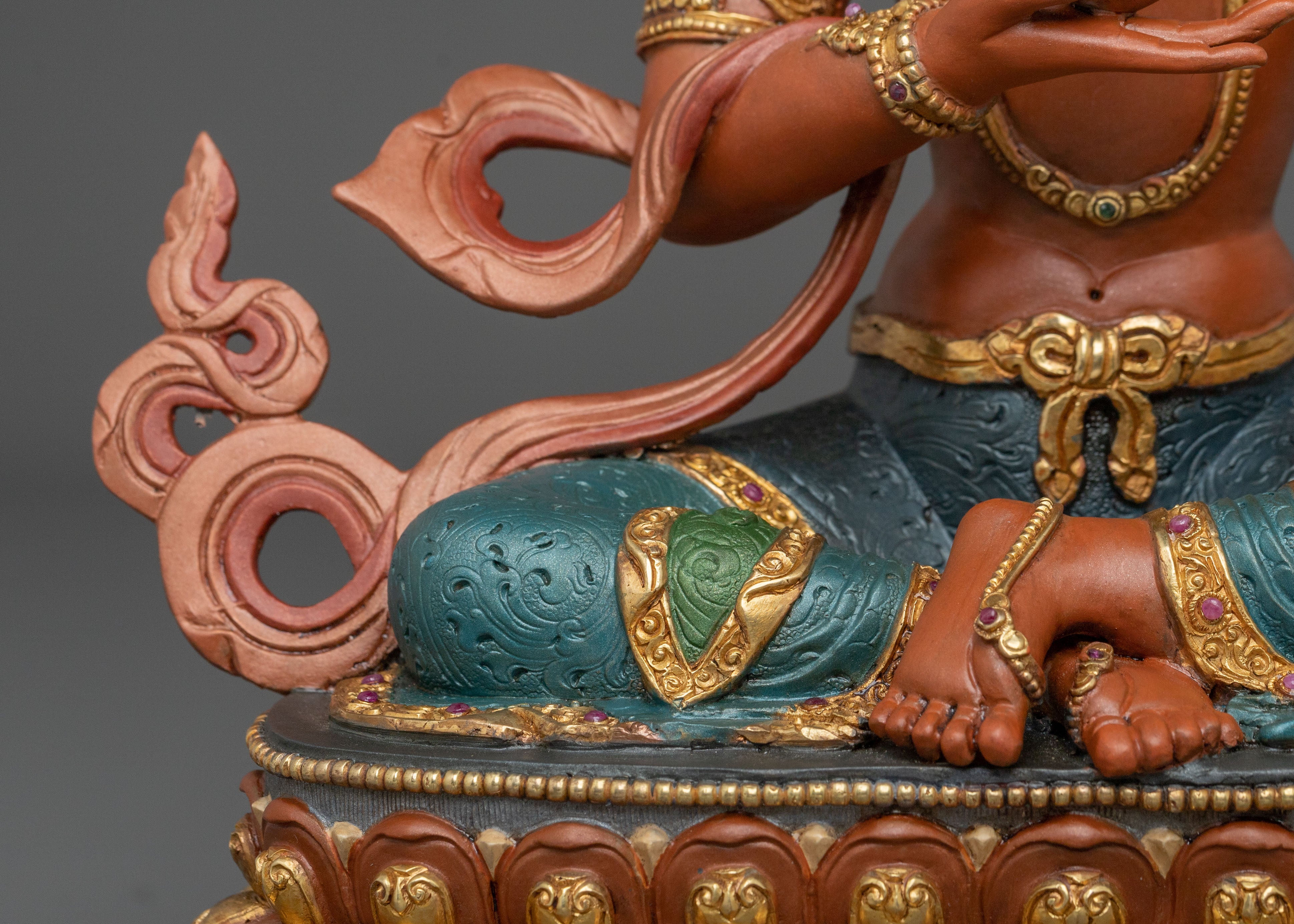 Kshitigarbha Buddhist Sculpture | Meditation Altar Decor