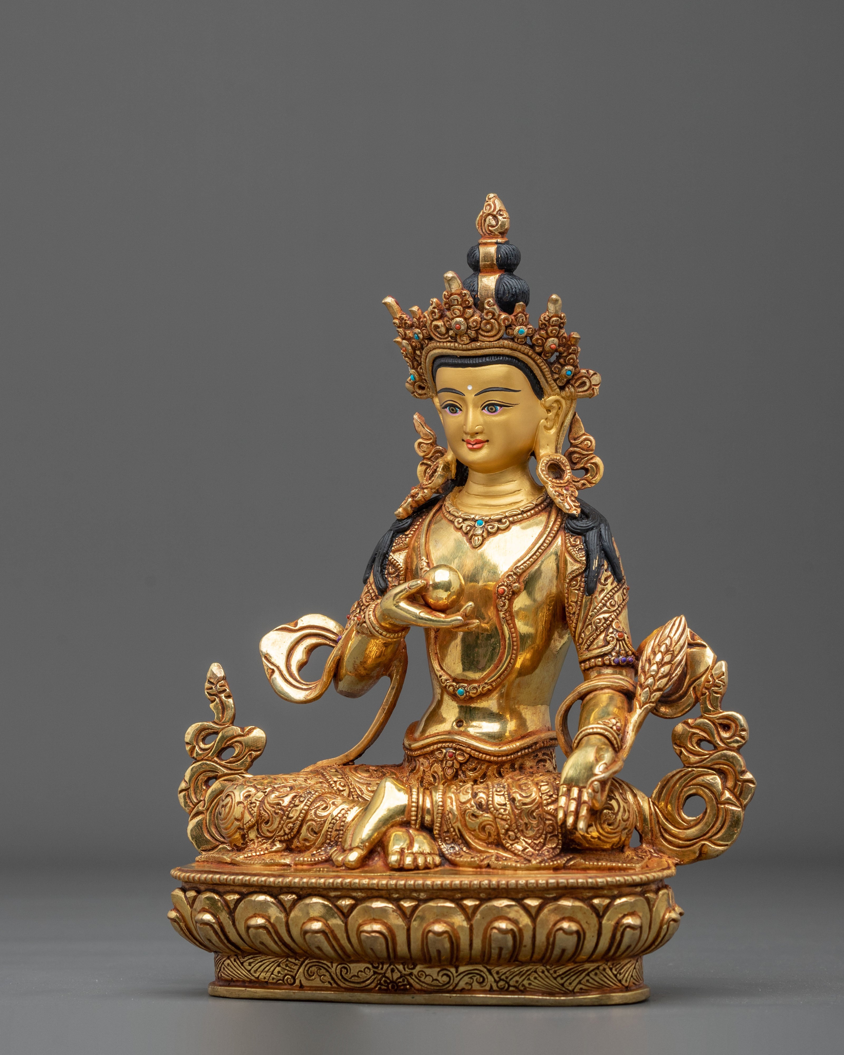 Kshitigarbha Statue | Tibetan Buddhist Guardian