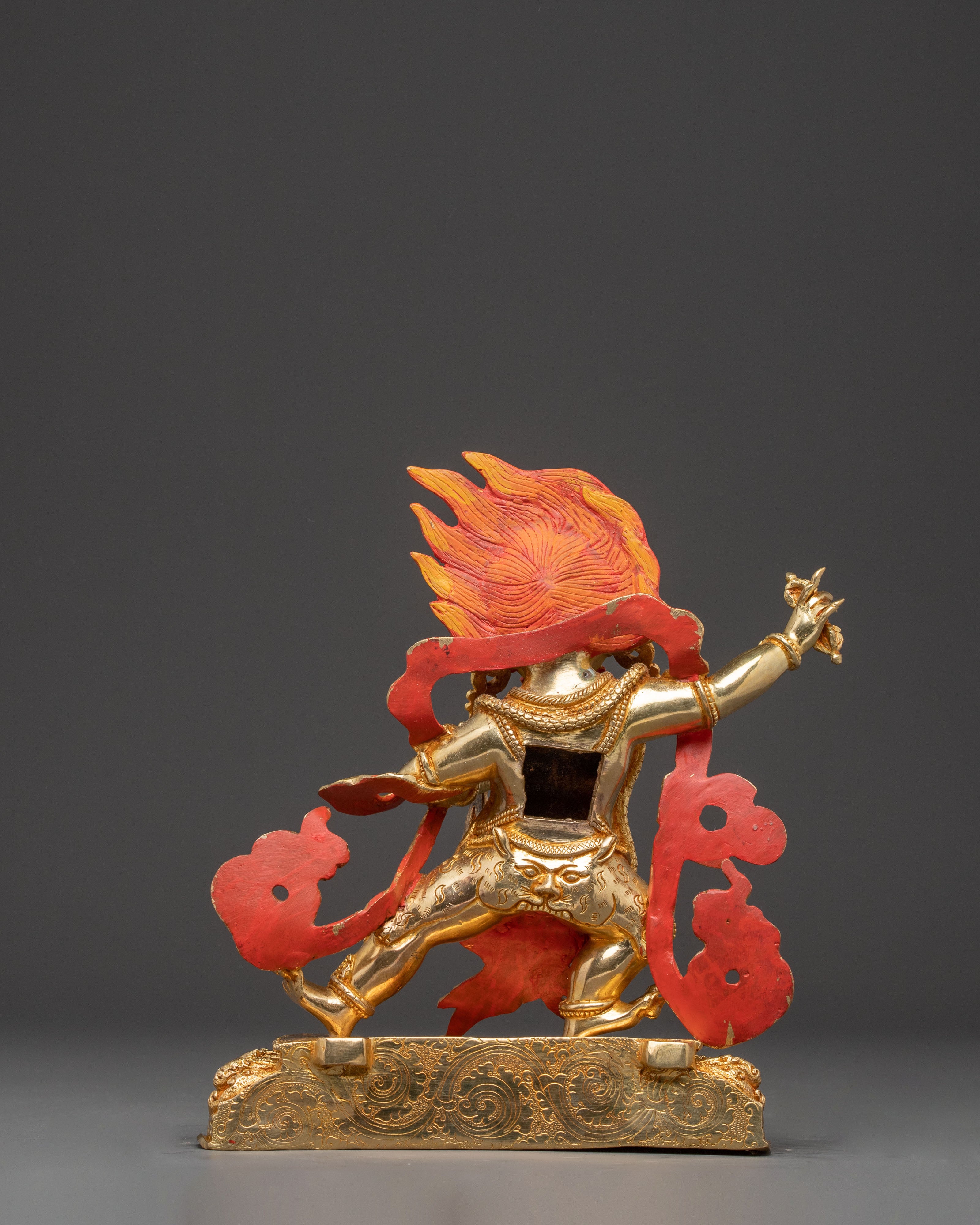 Handcrafted Vajrapani Statue: Protector of All Buddhas