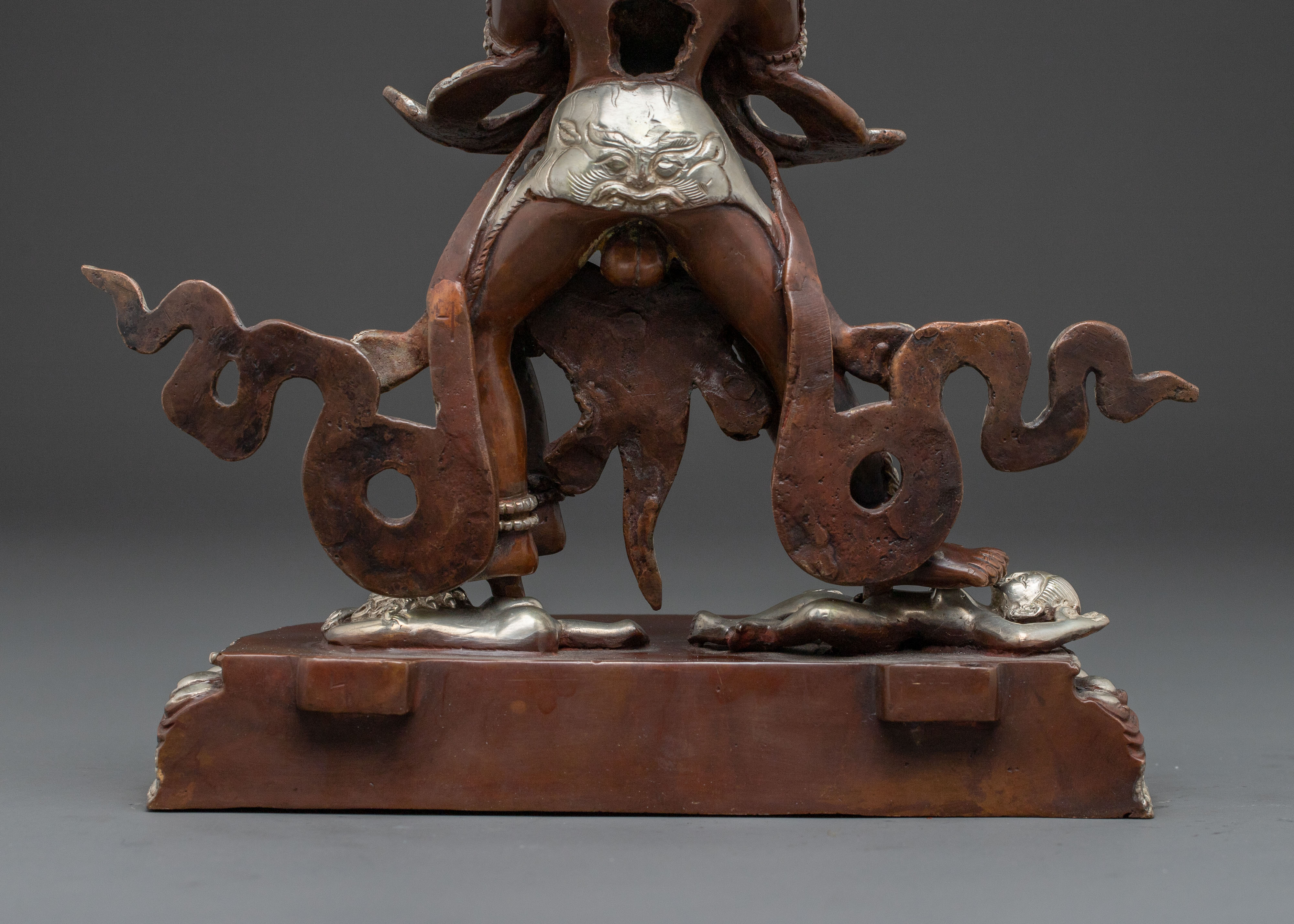 Kalachakra Tantric Deity Statue – Exquisite Gilded Copper