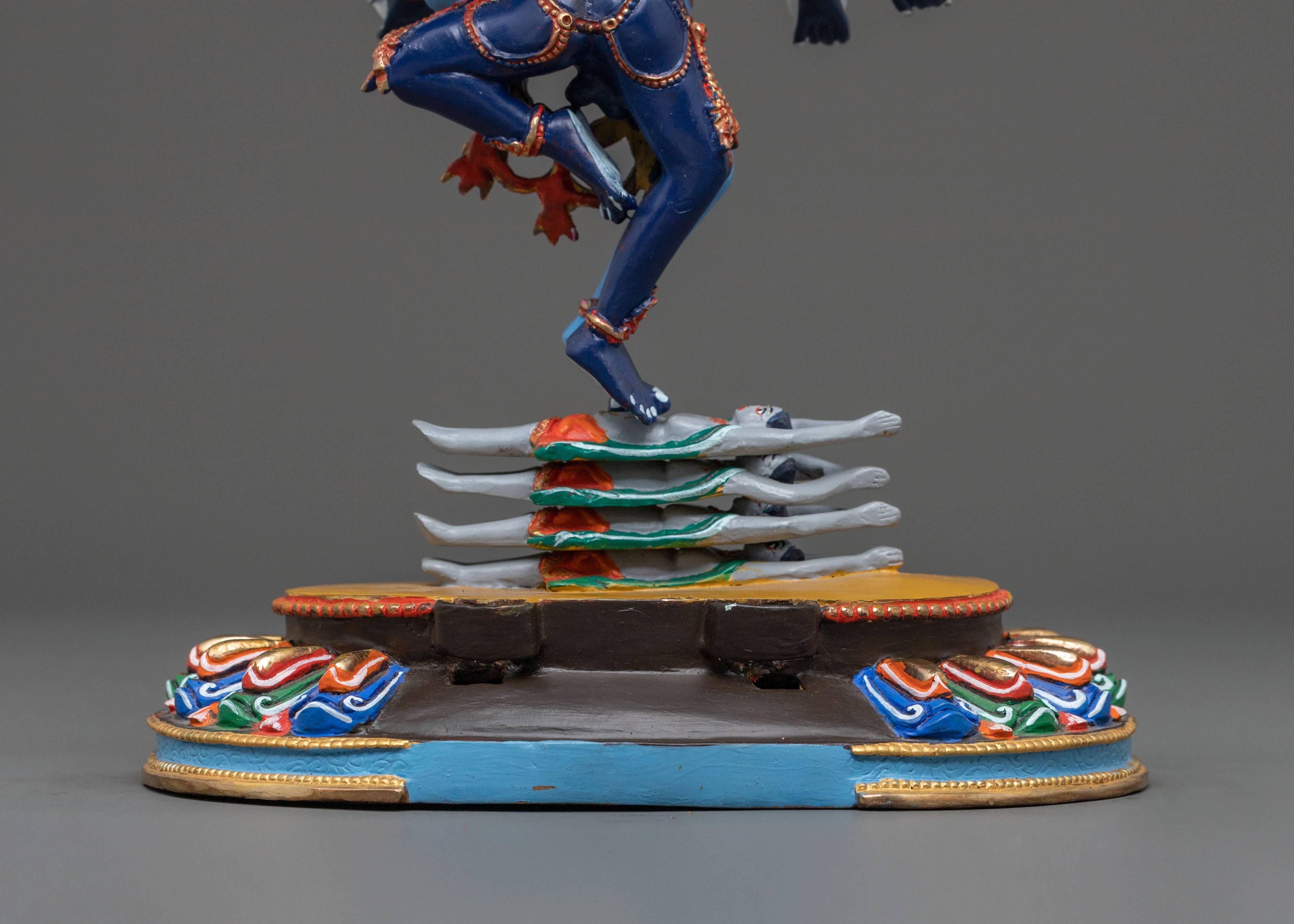 Hevajra Sacred Sculpture: Buddhist Altar Sculpture