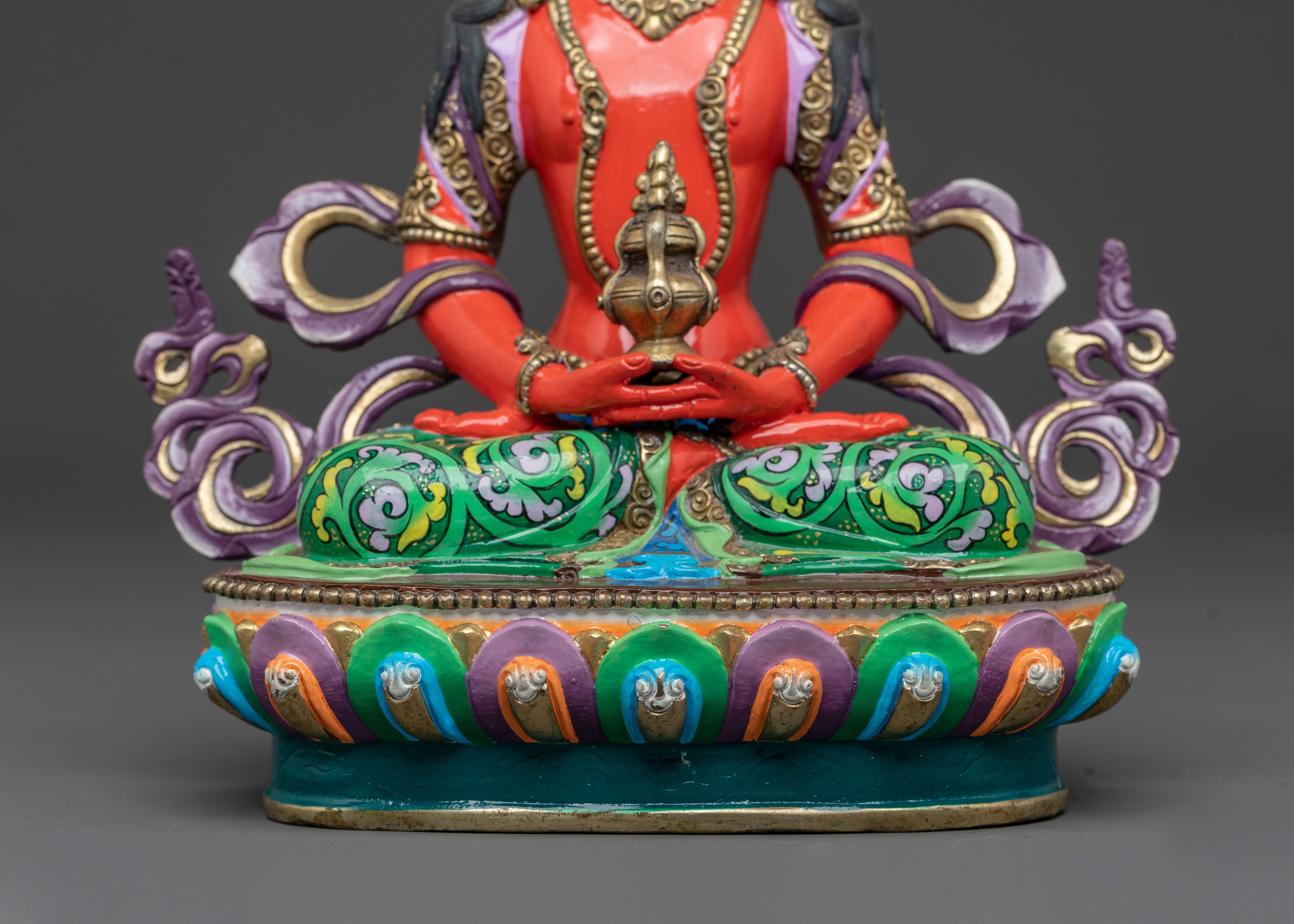 Amitayus Golden Statue: Eternal Life