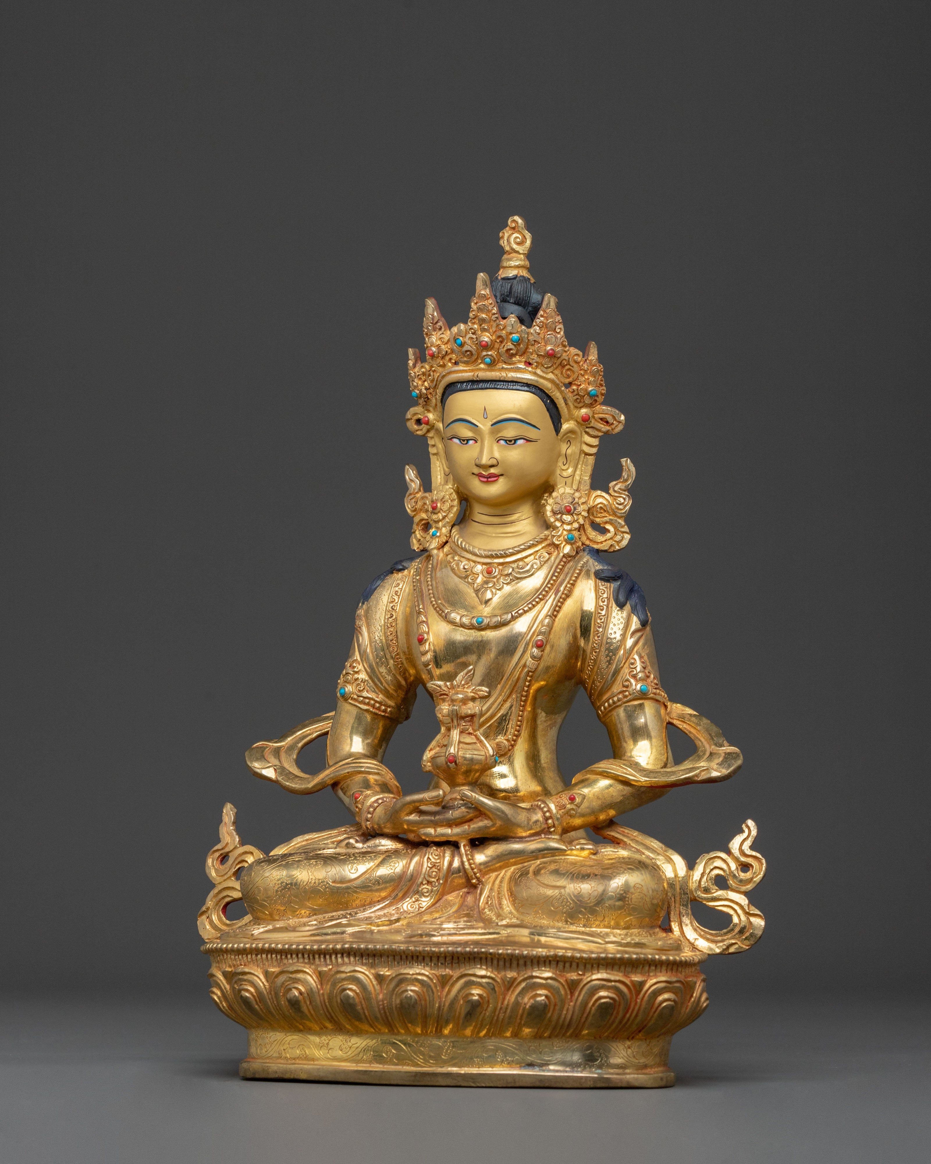 Handcrafted Amitayus Divine Figurine | Buddha of Infinite Life and Longevity