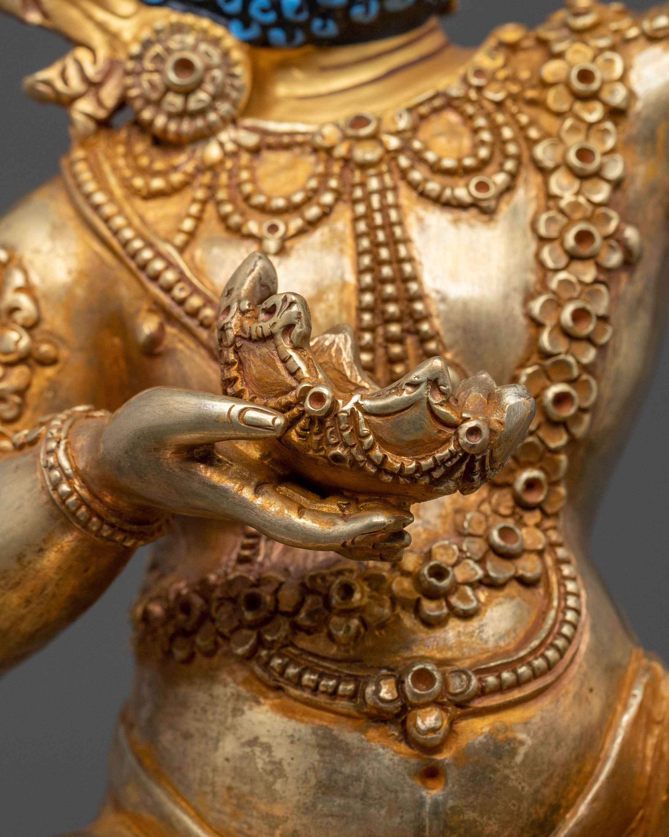 Virupa Lineage Master Statue | Buddhist Altar Sculpture