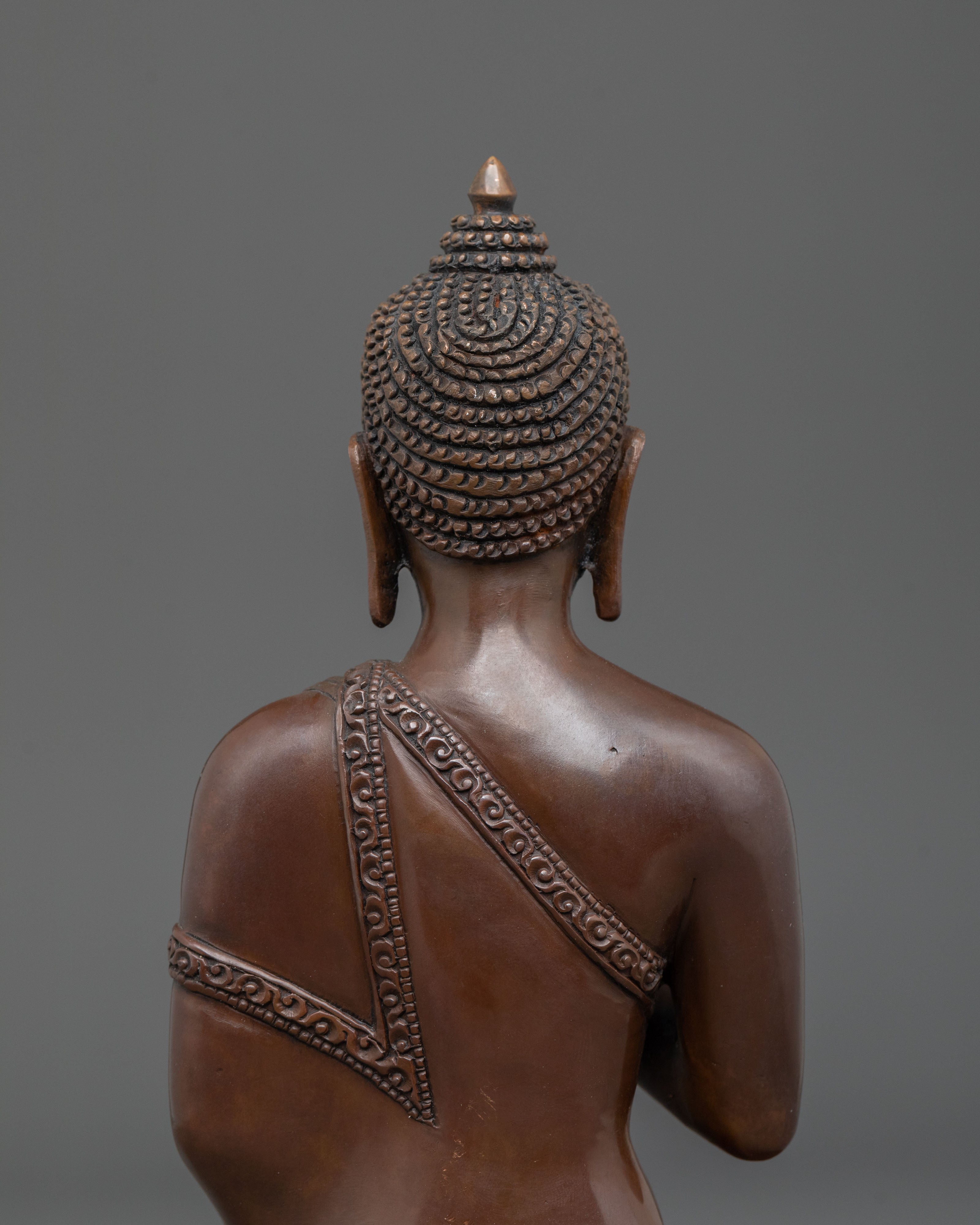 Vairocana Meditation Sculpture:  Tibetan Buddhist Sacred Sculpture
