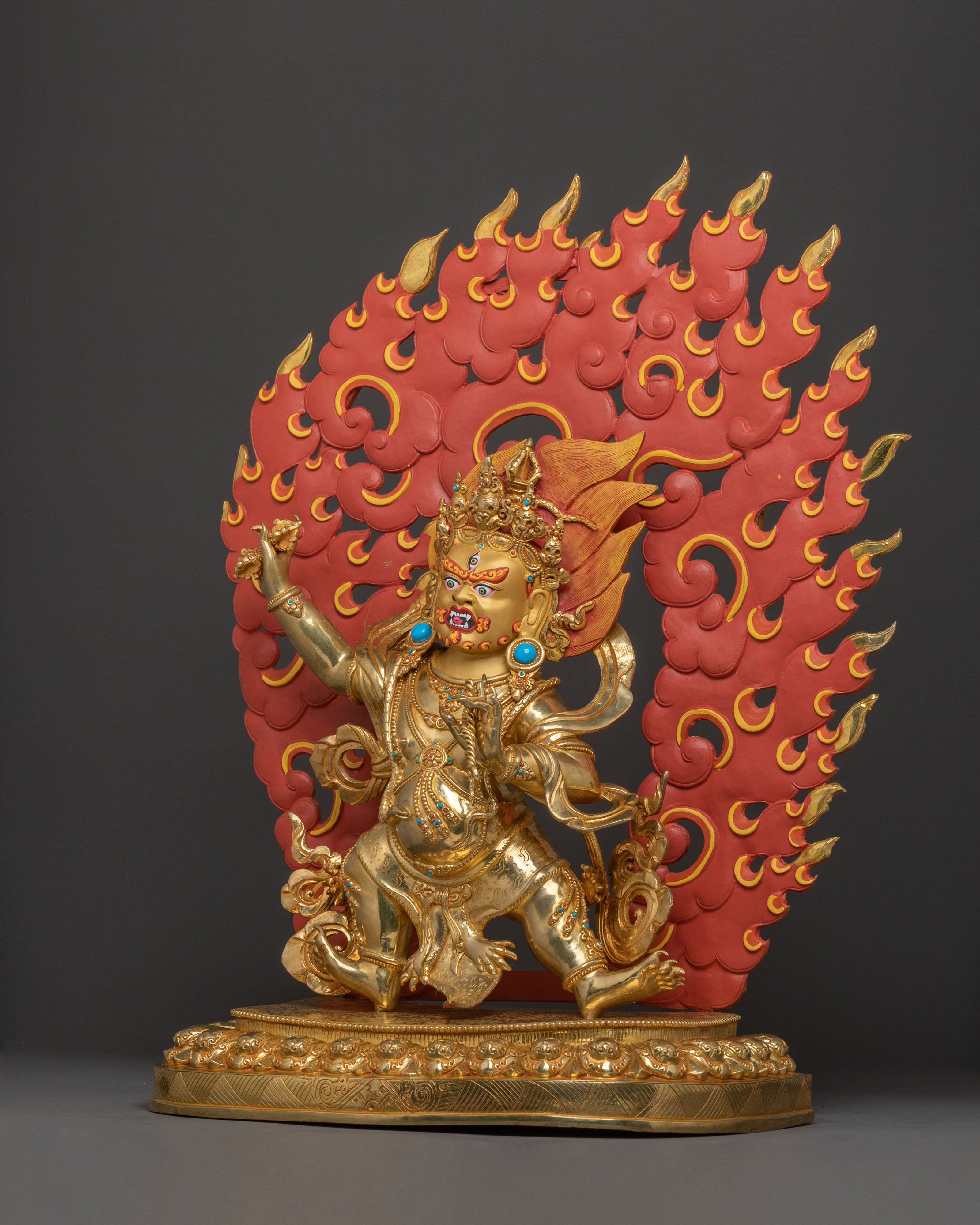 Vajrapani Protector Statue | Protector Buddha Altar Decor