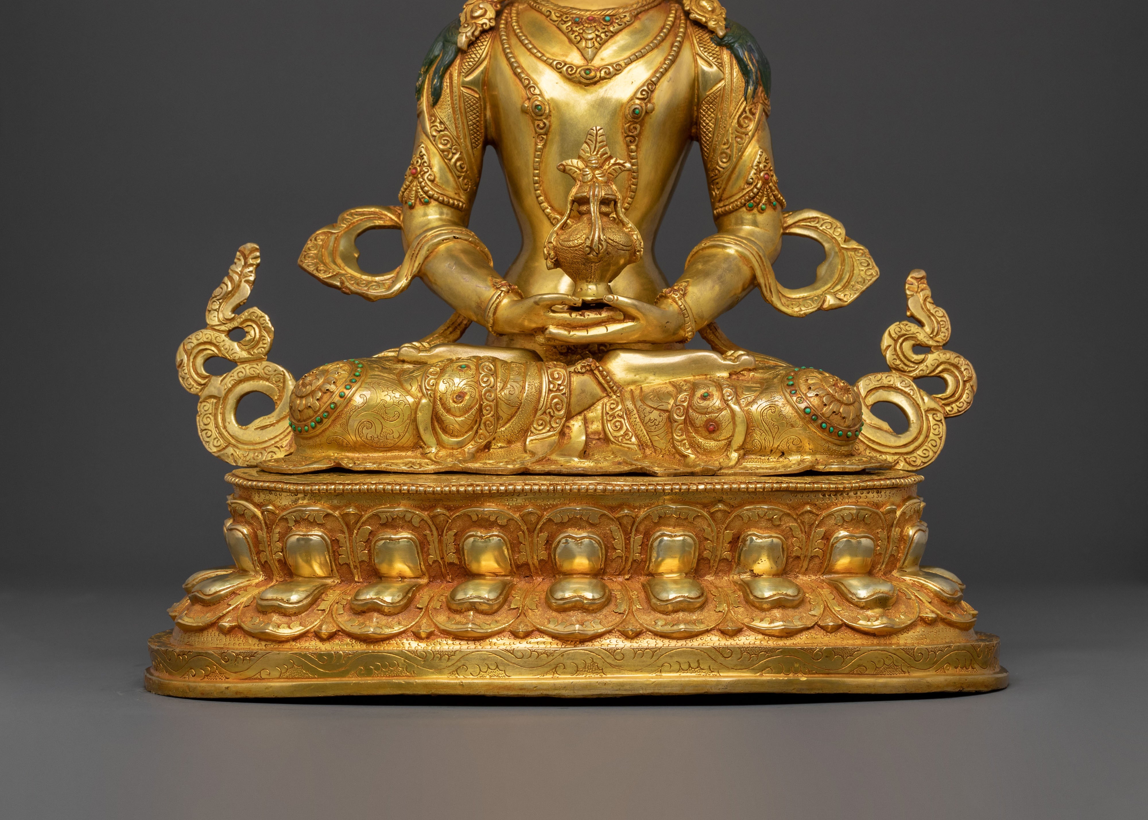 Amitayus Golden Statue | Buddhist Longevity