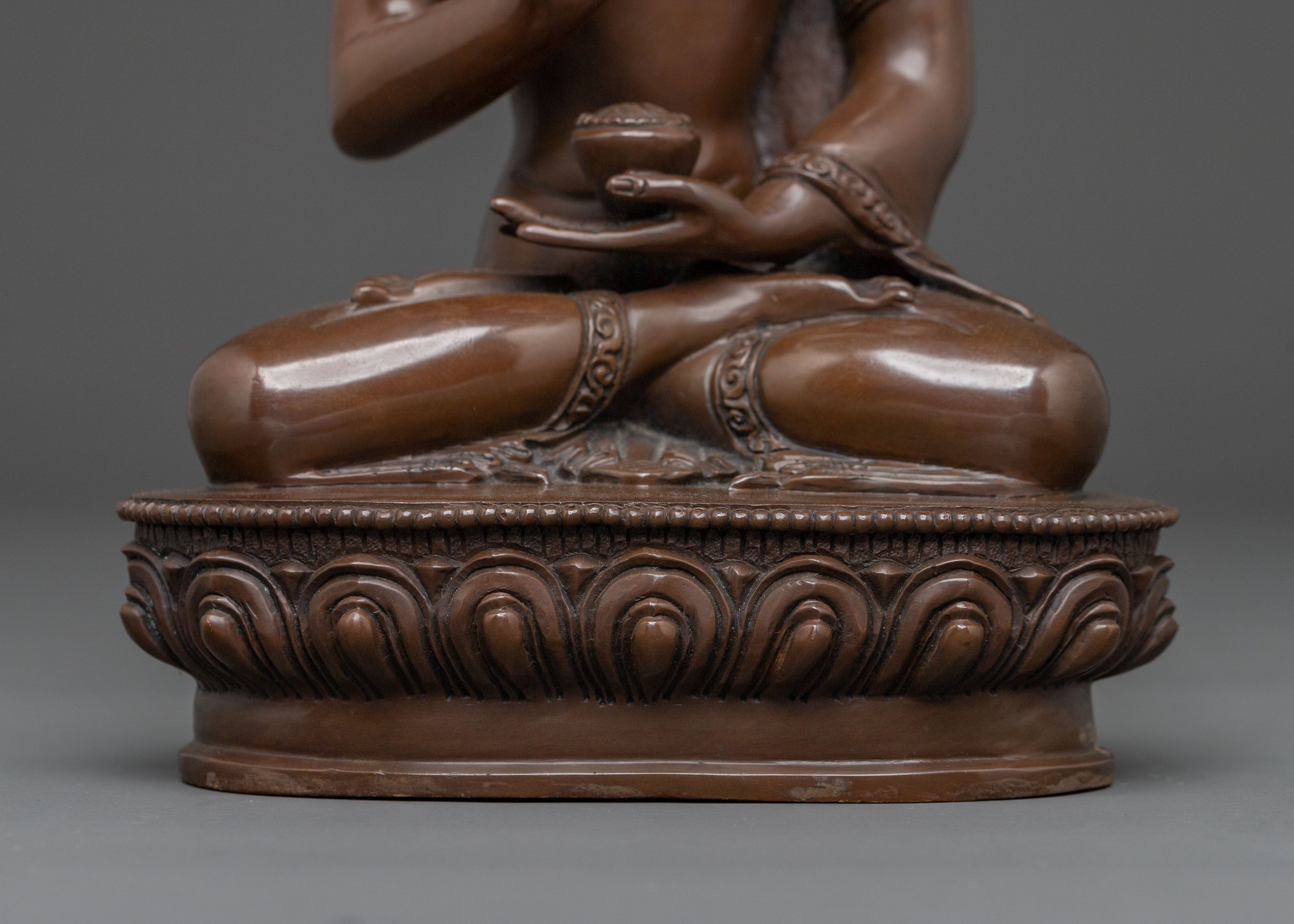 Amogasiddhi Sacred Figurine | Sacred Himalayan Art