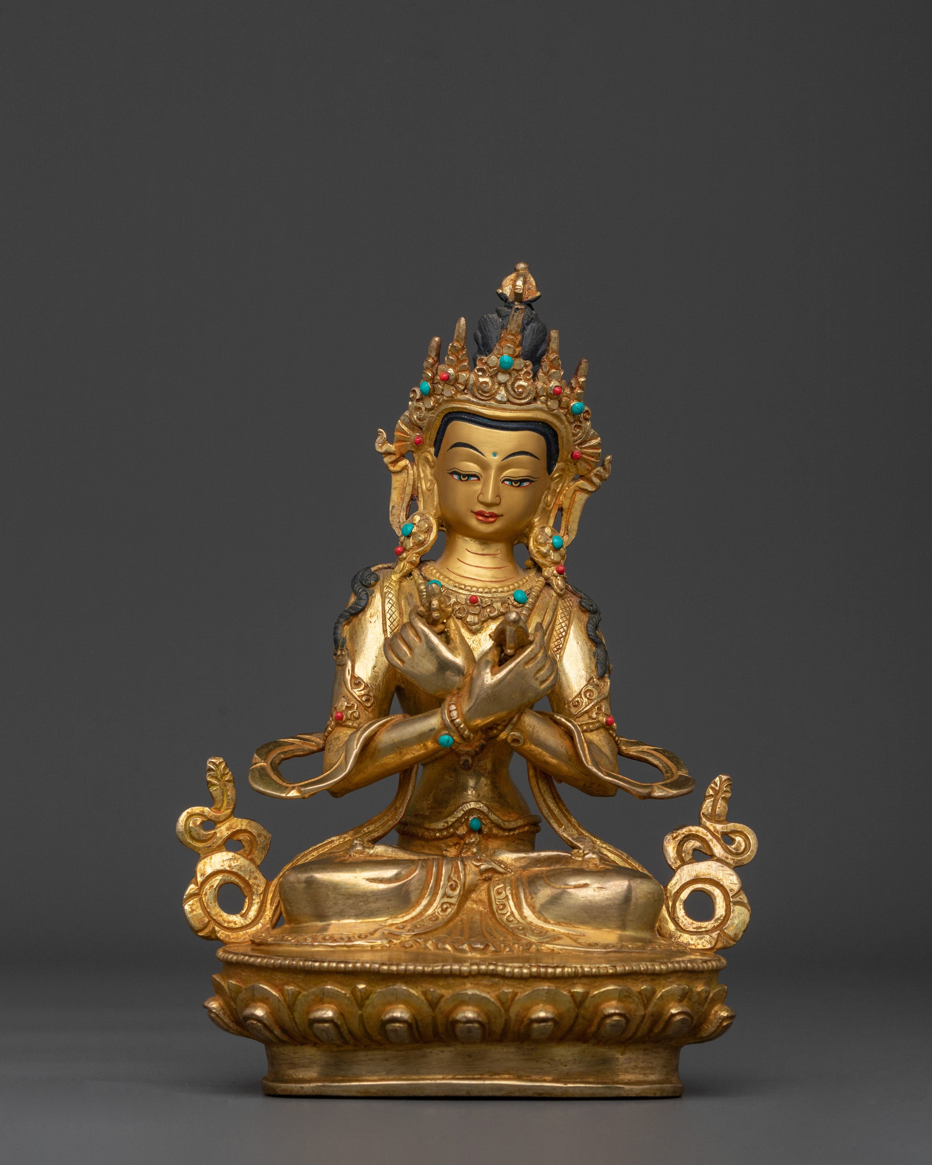 Vajradhara Traditional Statue | Primordial Buddha of Vajrayana Buddhism